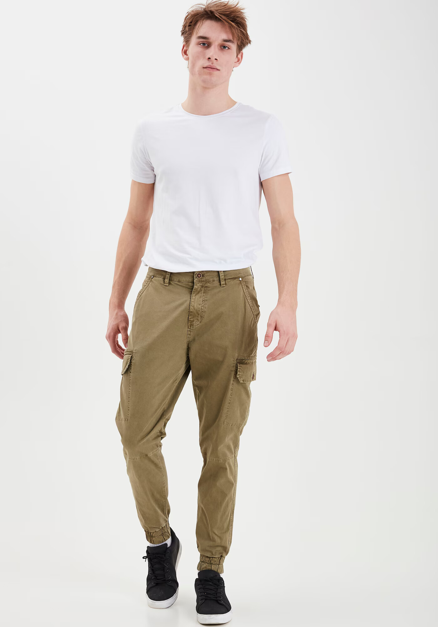 BLEND Pantaloni cu buzunare kaki - Pled.ro