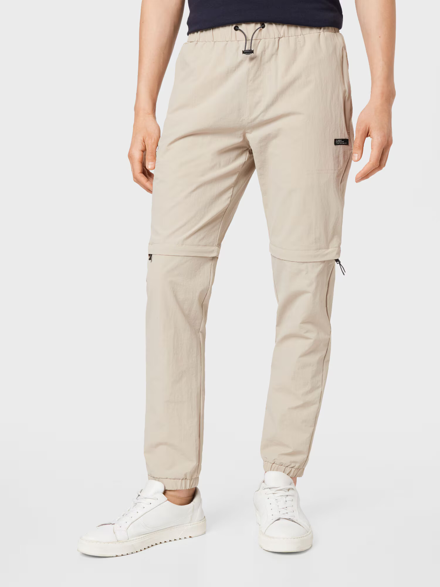 BLEND Pantaloni 'Woven' crem - Pled.ro