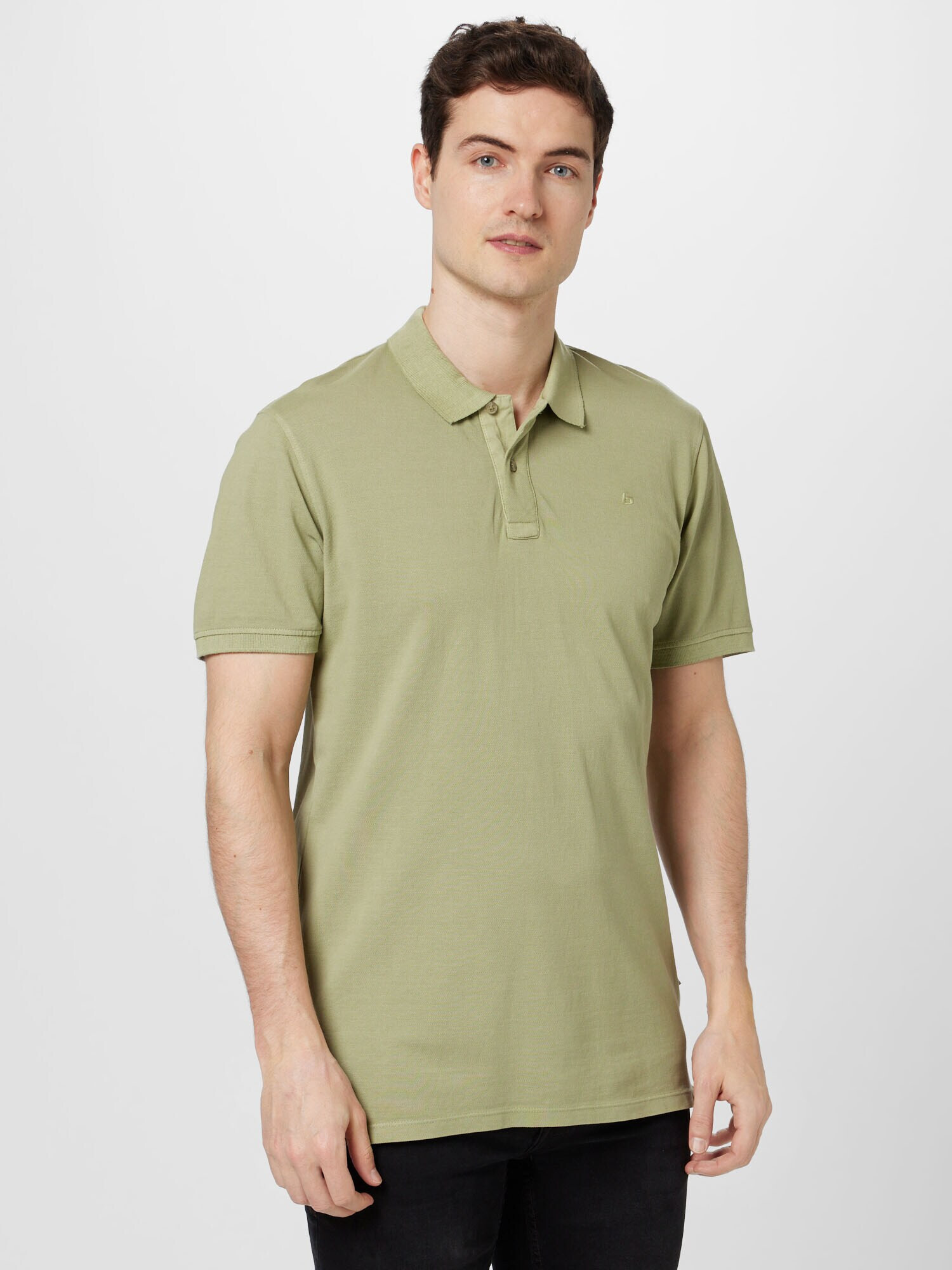 BLEND Tricou 'Dington' verde deschis - Pled.ro