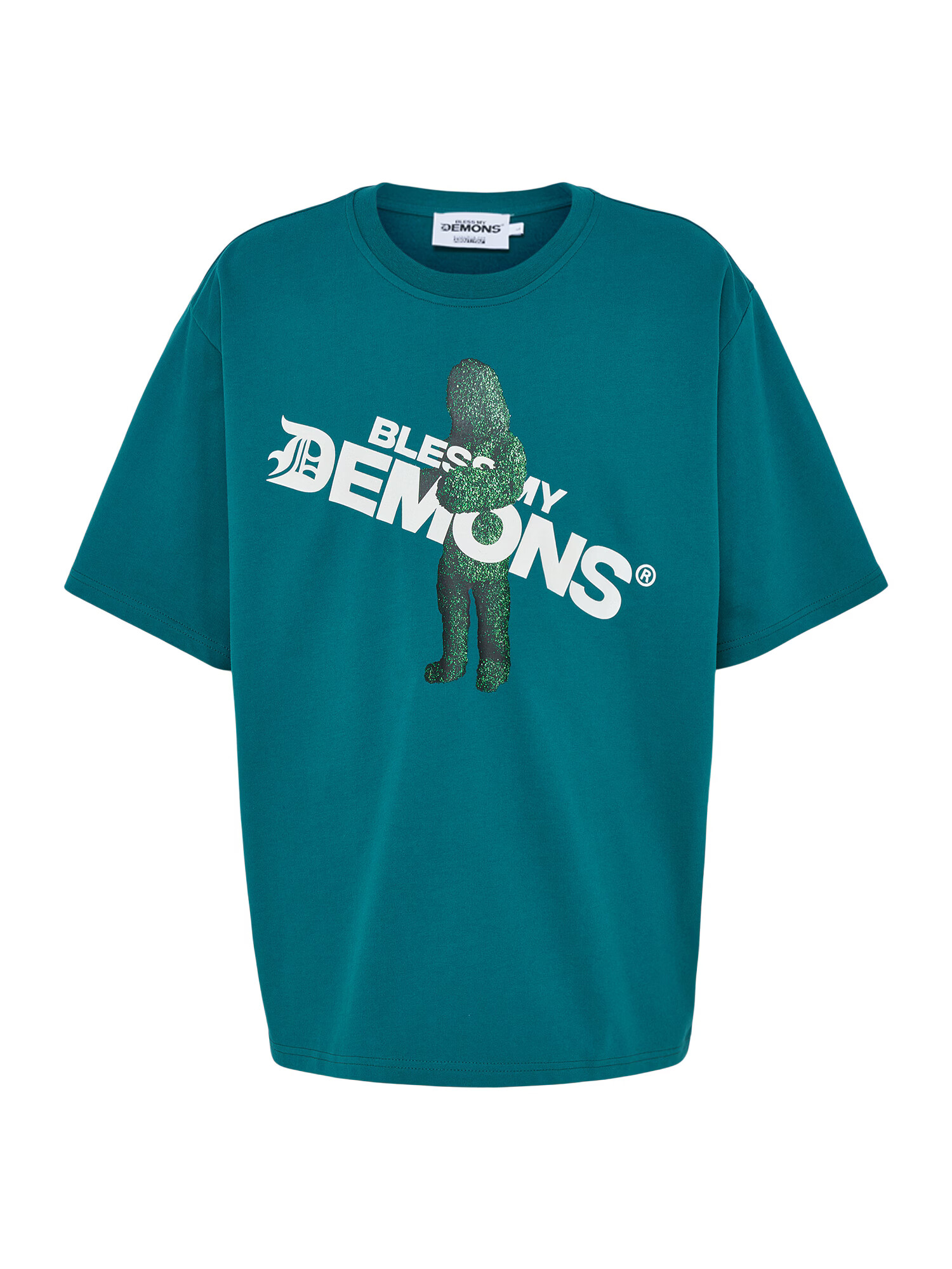 Bless my Demons exclusive for ABOUT YOU Tricou verde - Pled.ro