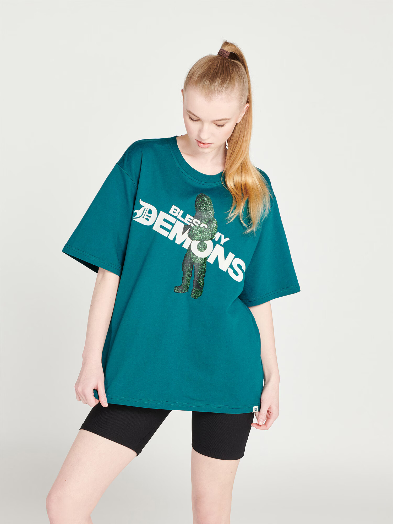 Bless my Demons exclusive for ABOUT YOU Tricou verde - Pled.ro