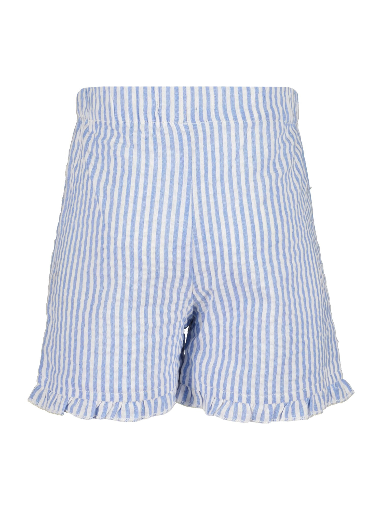 BLUE SEVEN Pantaloni albastru deschis / alb - Pled.ro