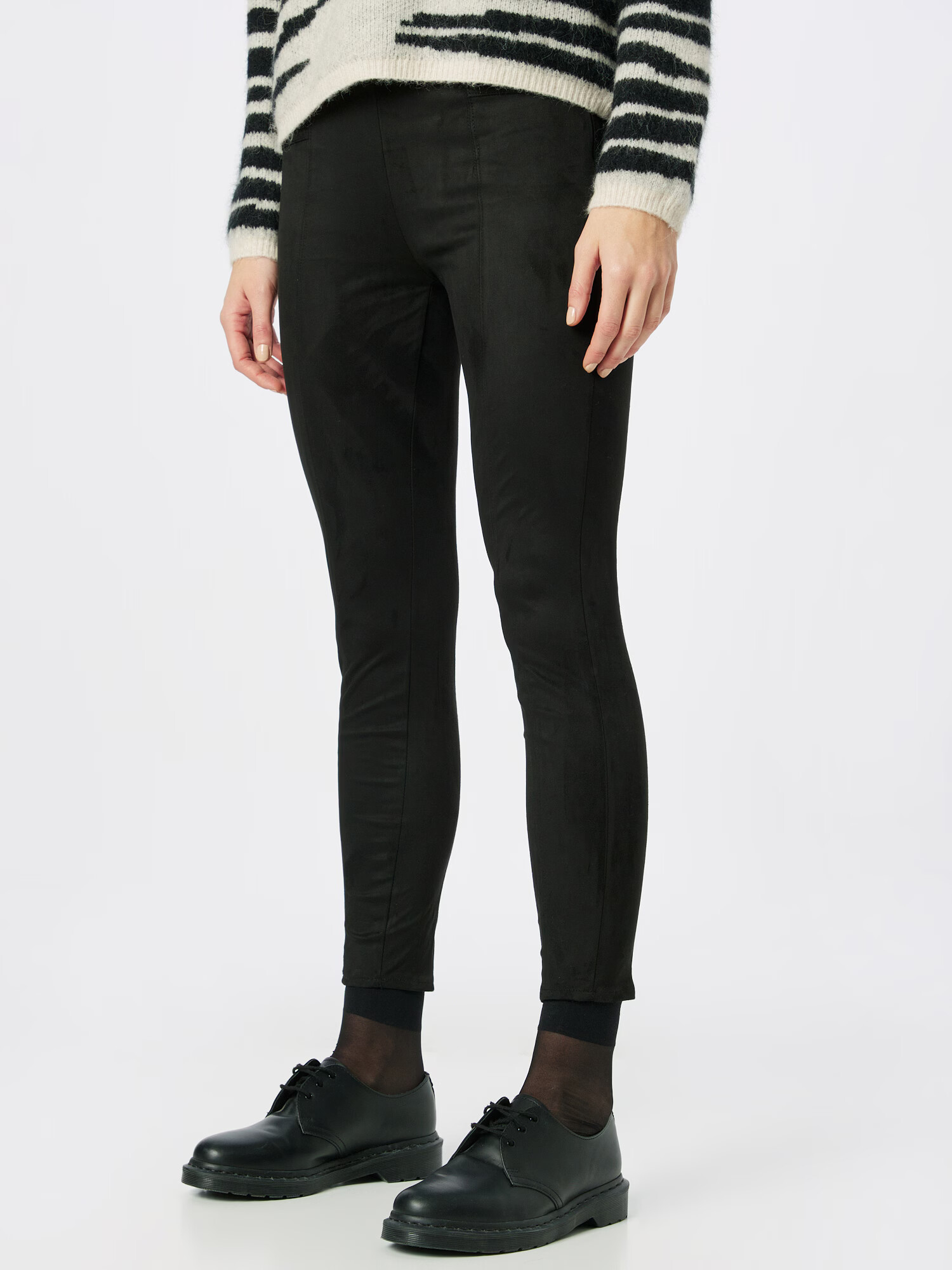 BLUE SEVEN Pantaloni negru - Pled.ro