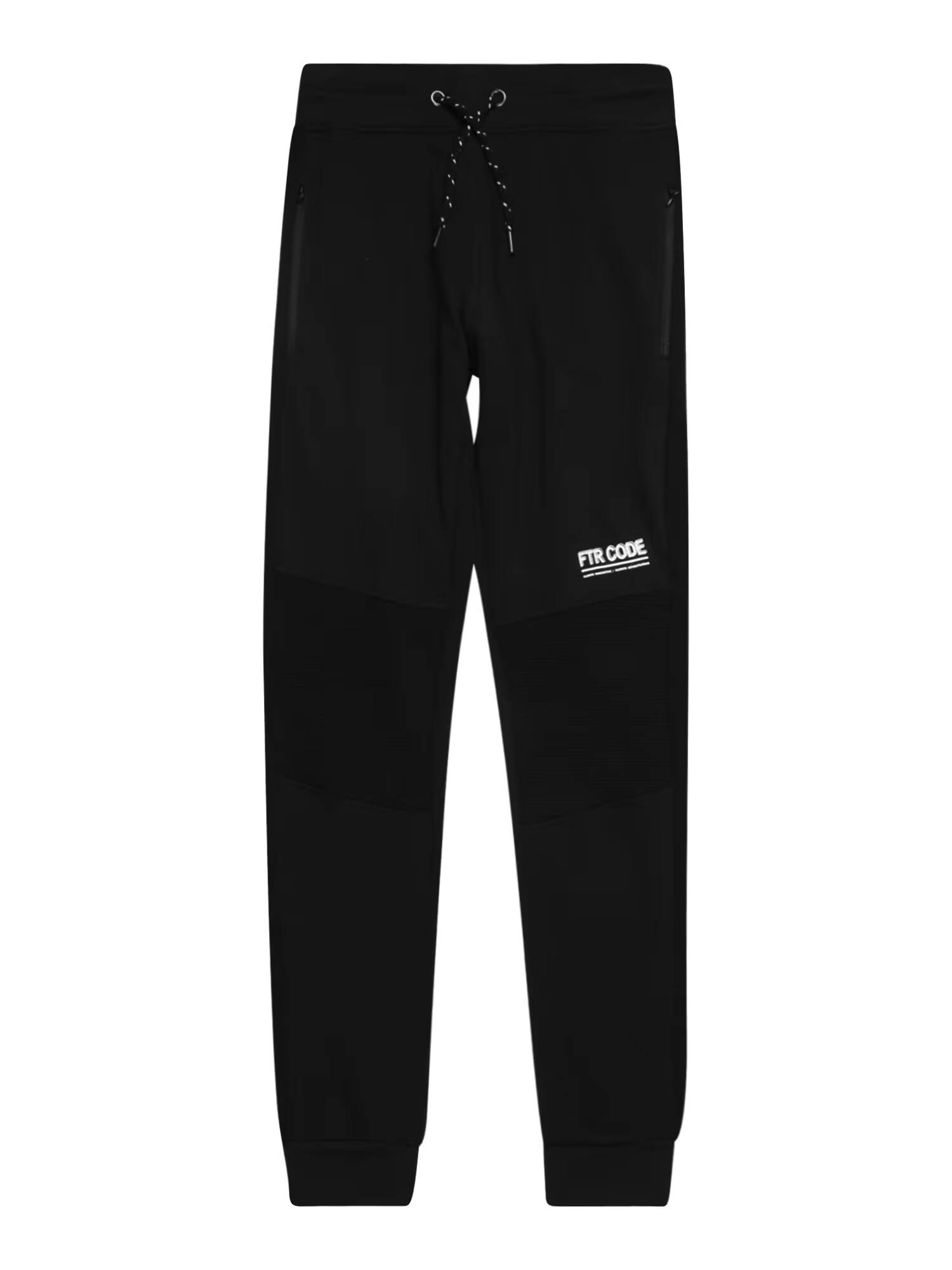 BLUE SEVEN Pantaloni negru / alb - Pled.ro