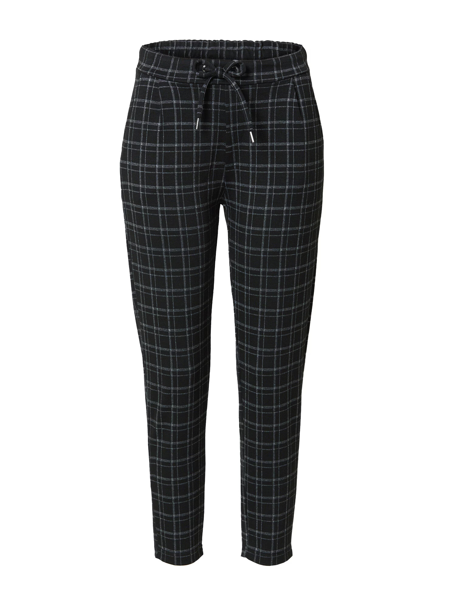 BLUE SEVEN Pantaloni negru / alb - Pled.ro