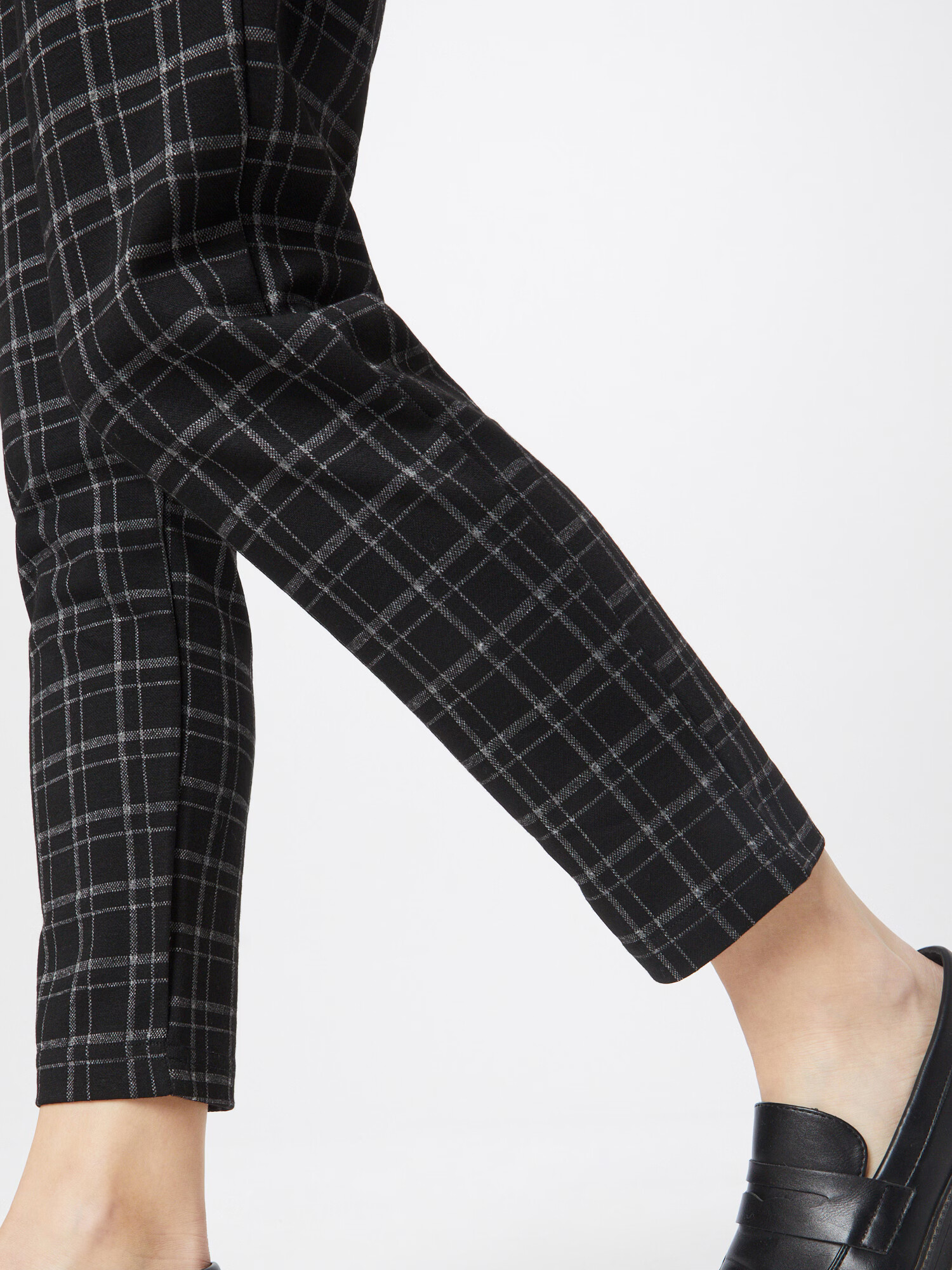 BLUE SEVEN Pantaloni negru / alb - Pled.ro