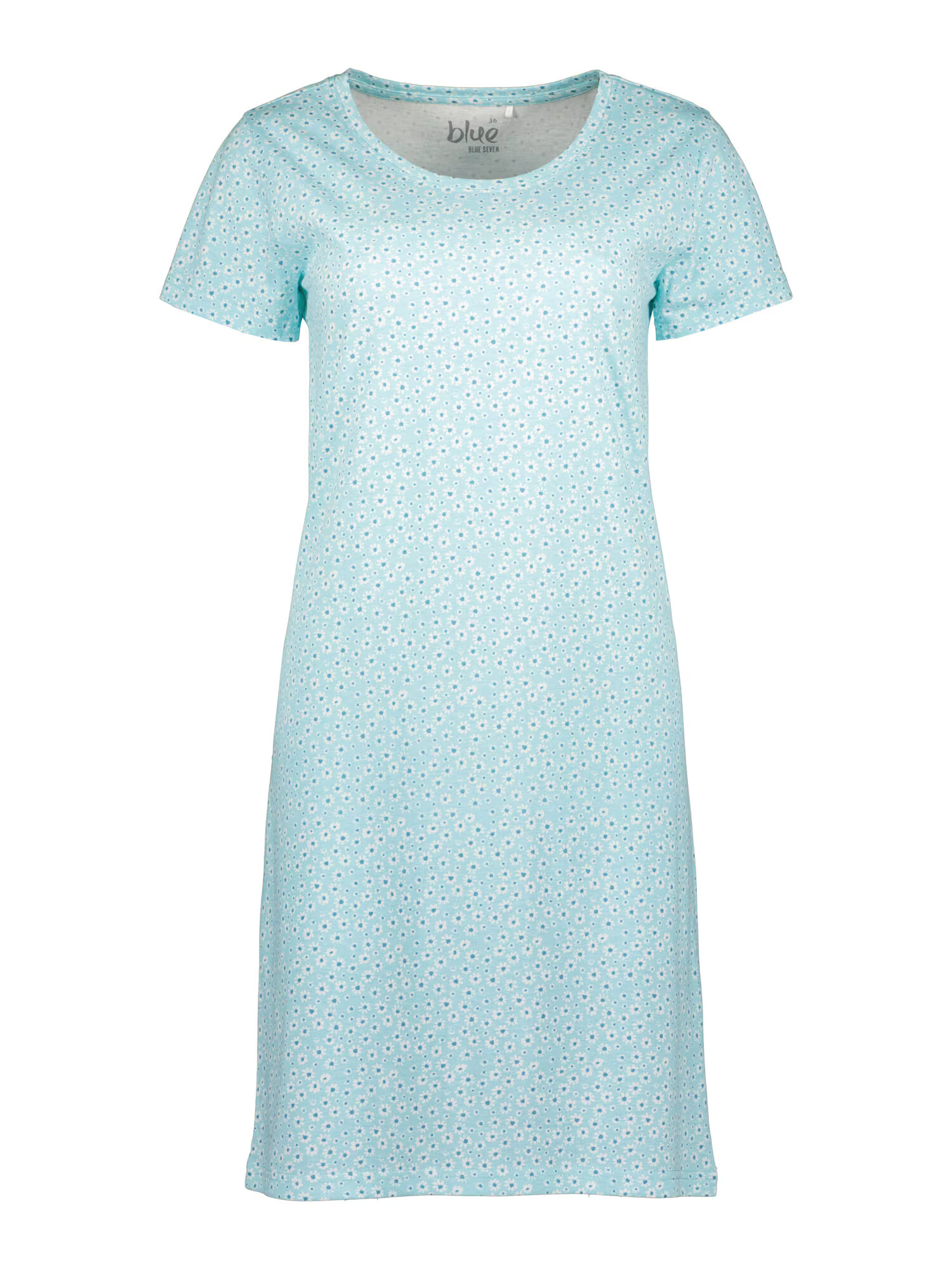 BLUE SEVEN Rochie de vară albastru aqua / albastru porumbel / alb murdar - Pled.ro