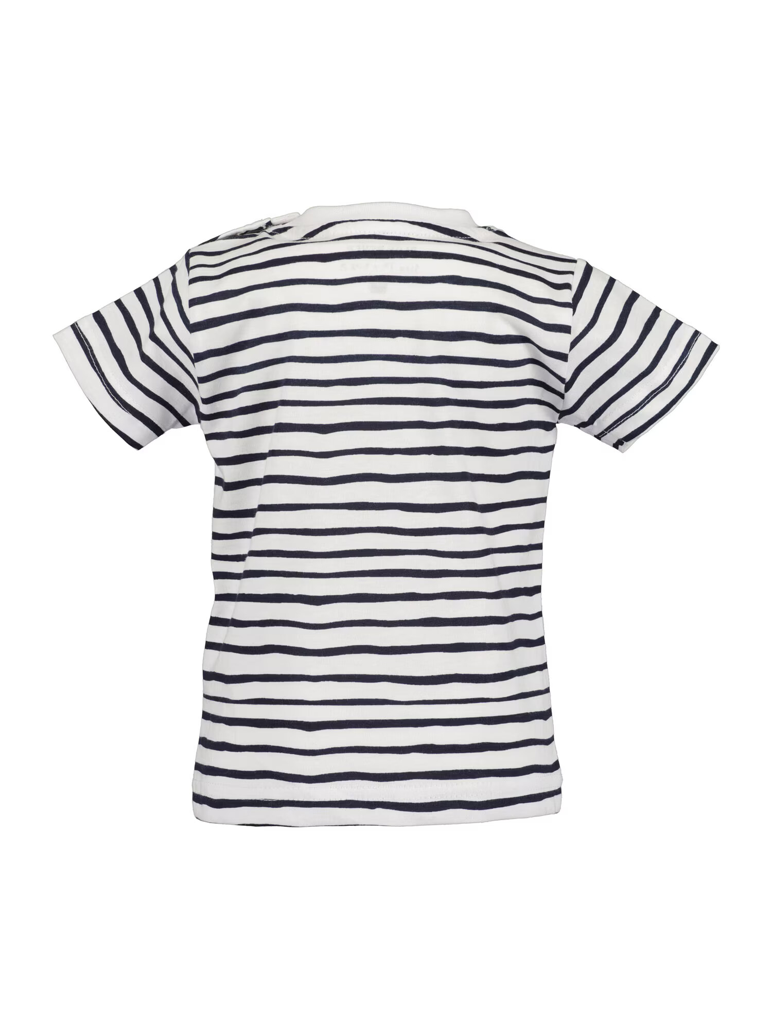 BLUE SEVEN Tricou albastru marin / alb - Pled.ro