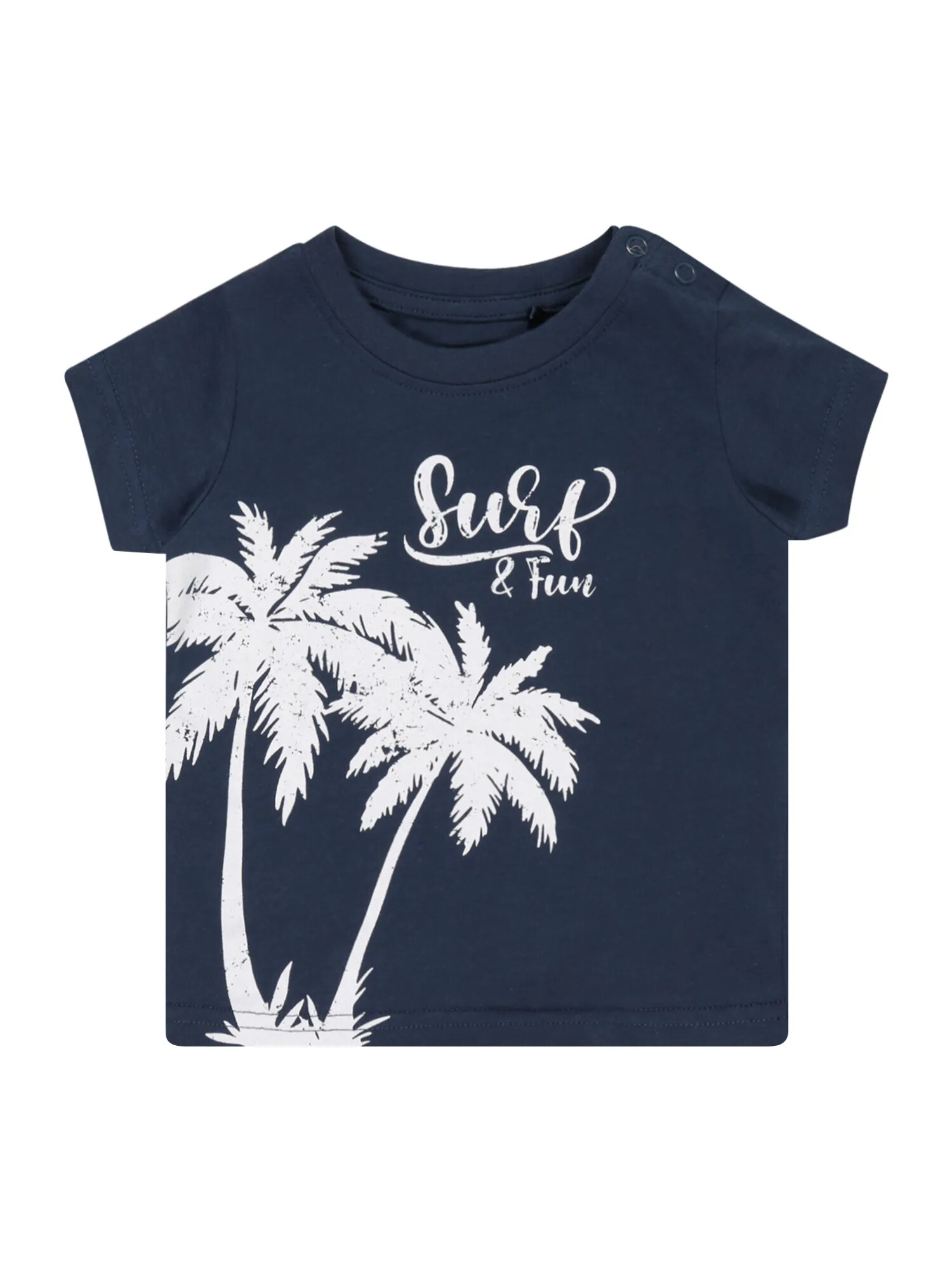 BLUE SEVEN Tricou bleumarin / alb - Pled.ro