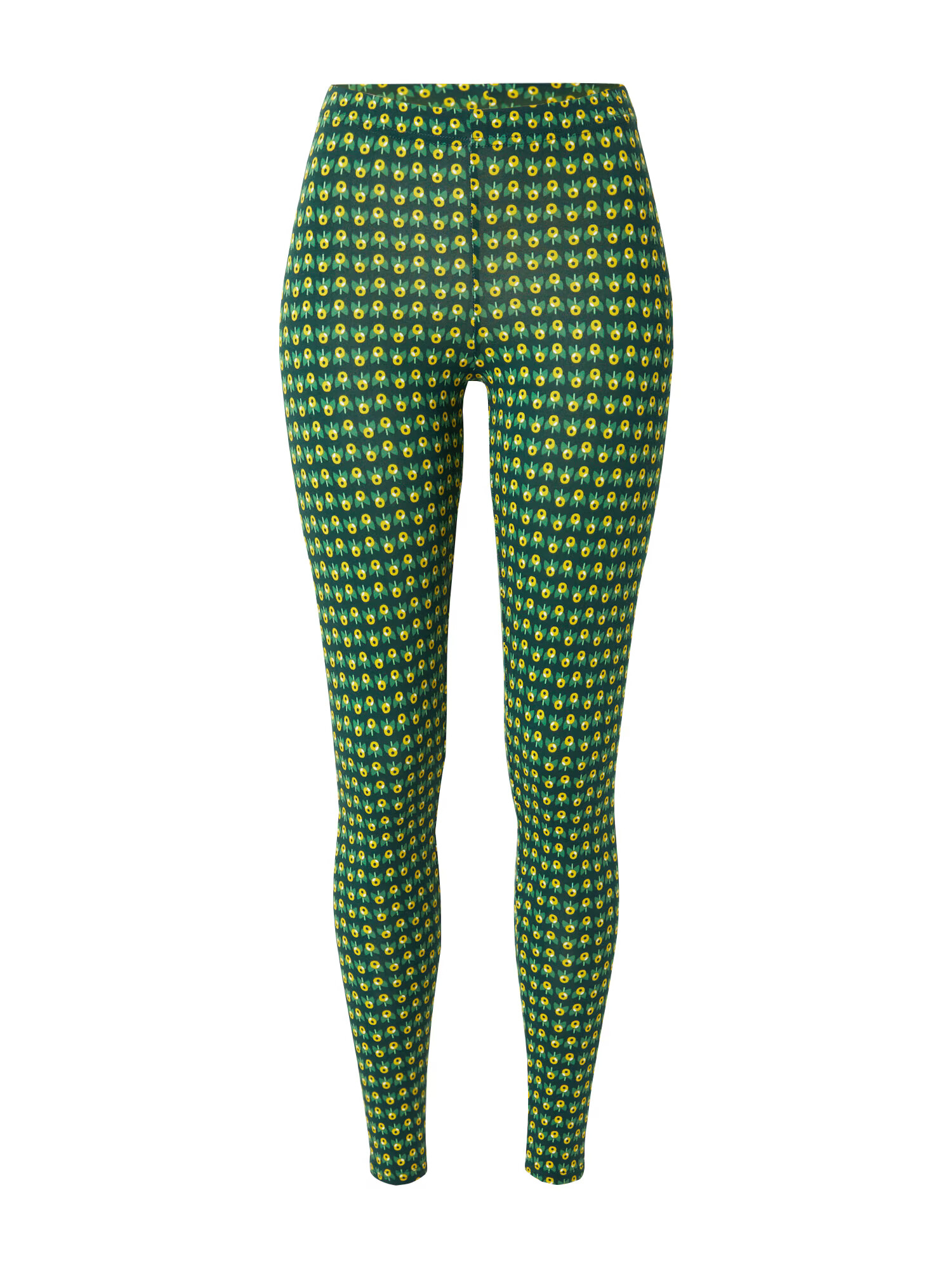 Blutsgeschwister Leggings 'Lovely Legs' galben / verde / verde iarbă / alb - Pled.ro