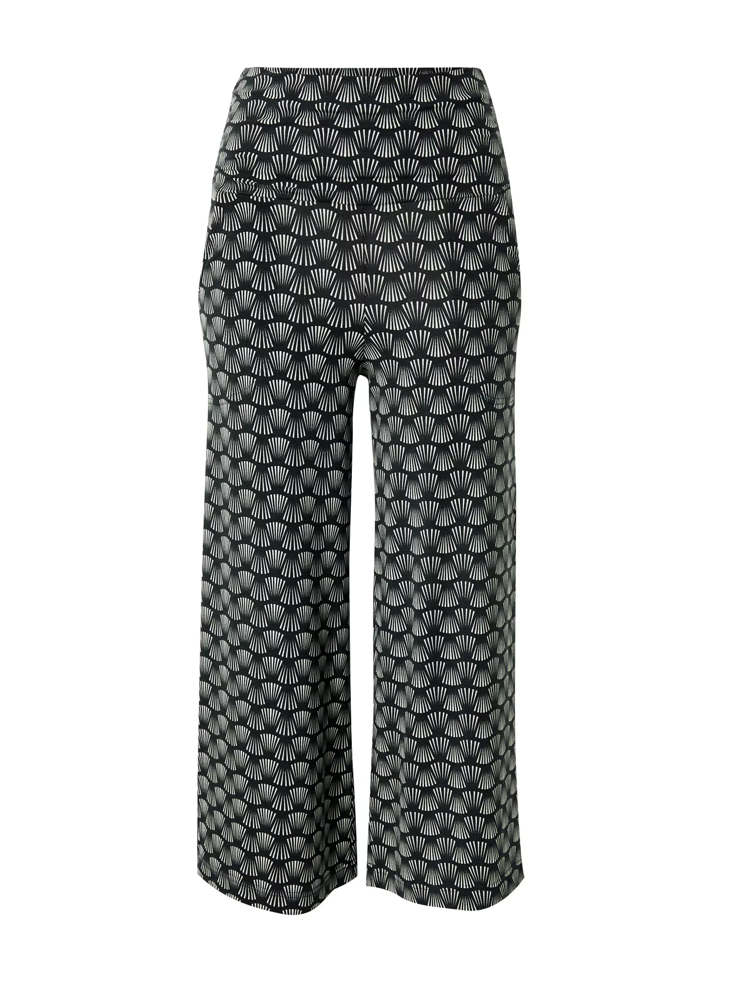 Blutsgeschwister Pantaloni 'Cul de Berlin' negru / alb - Pled.ro