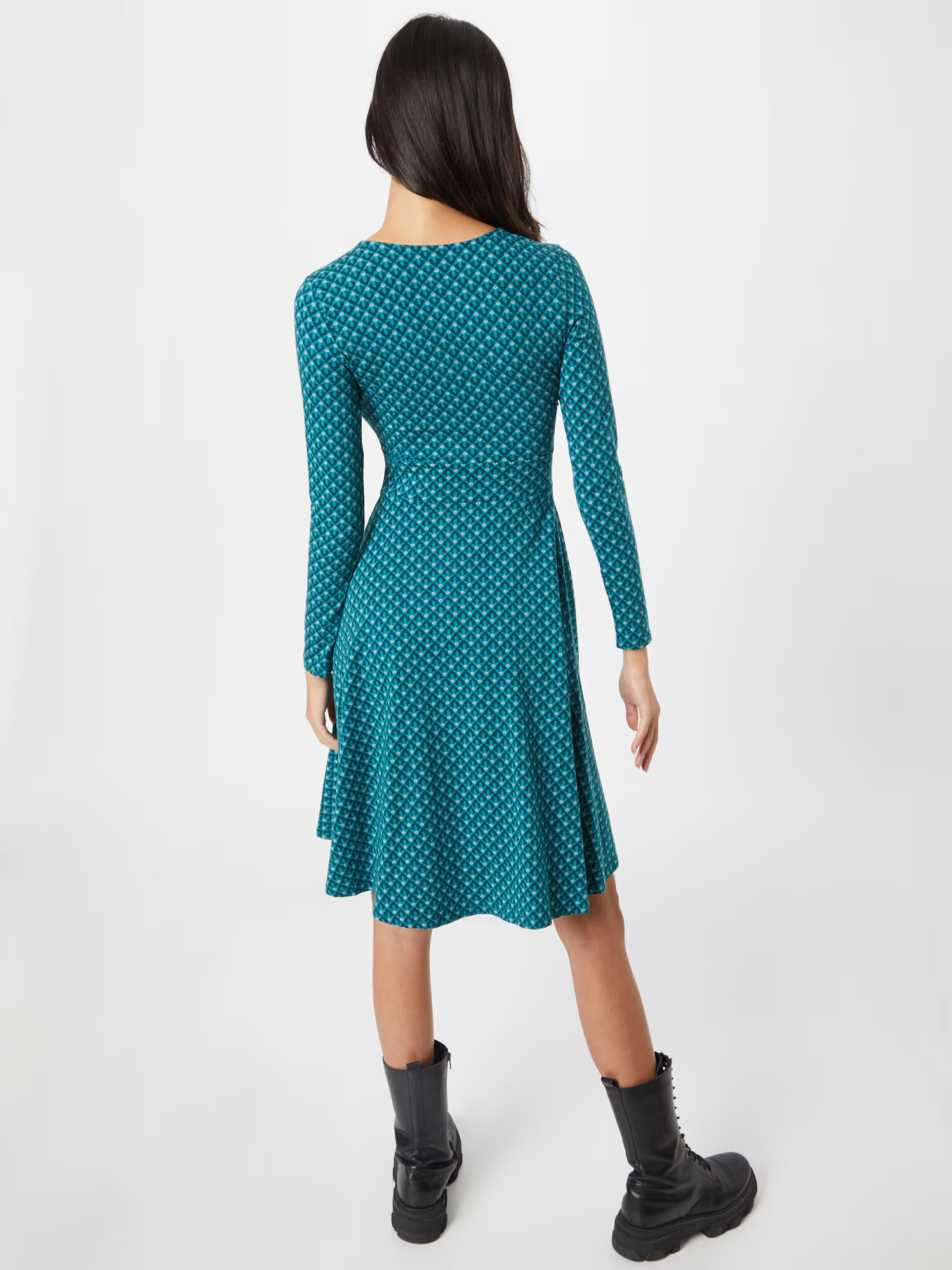 Blutsgeschwister Rochie 'Hot' verde smarald / verde jad / alb - Pled.ro