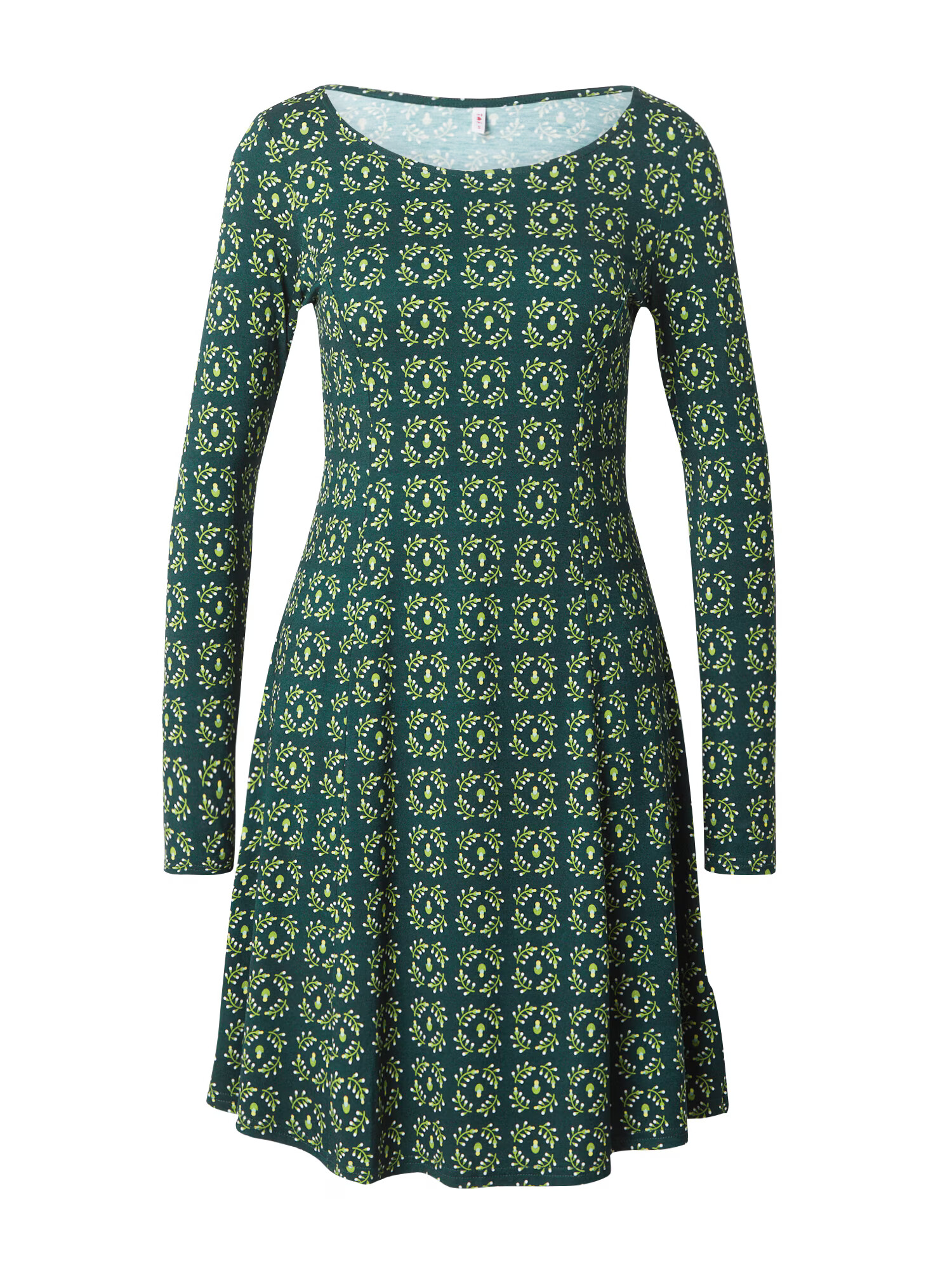 Blutsgeschwister Rochie 'Swing Lovers' verde / verde deschis / alb - Pled.ro