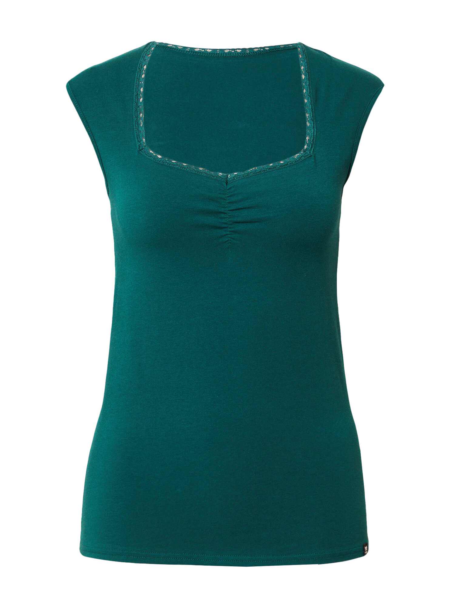 Blutsgeschwister Tricou 'Let Romance Rule' verde smarald - Pled.ro