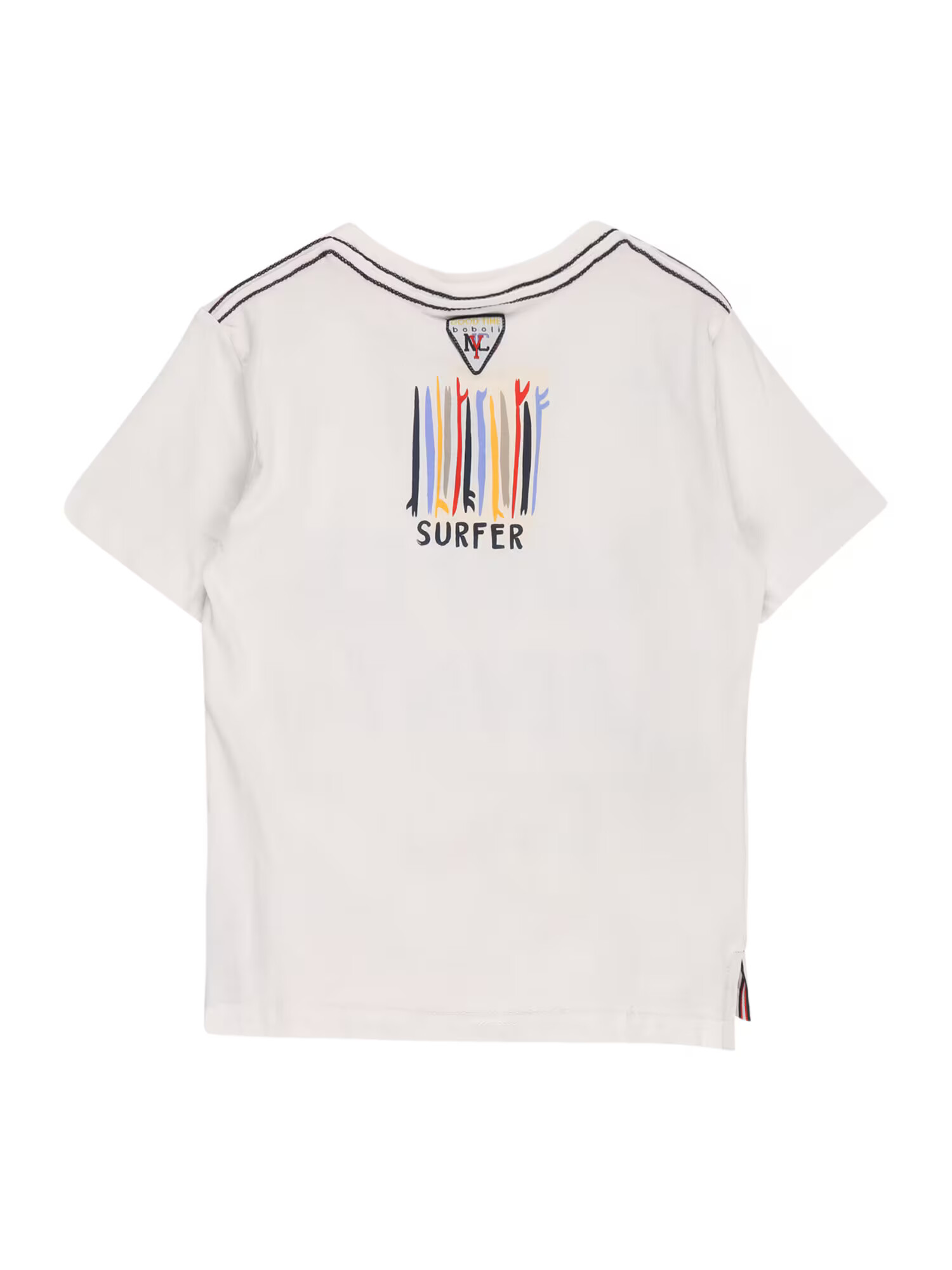 Boboli Tricou albastru / maro / mai multe culori / alb - Pled.ro