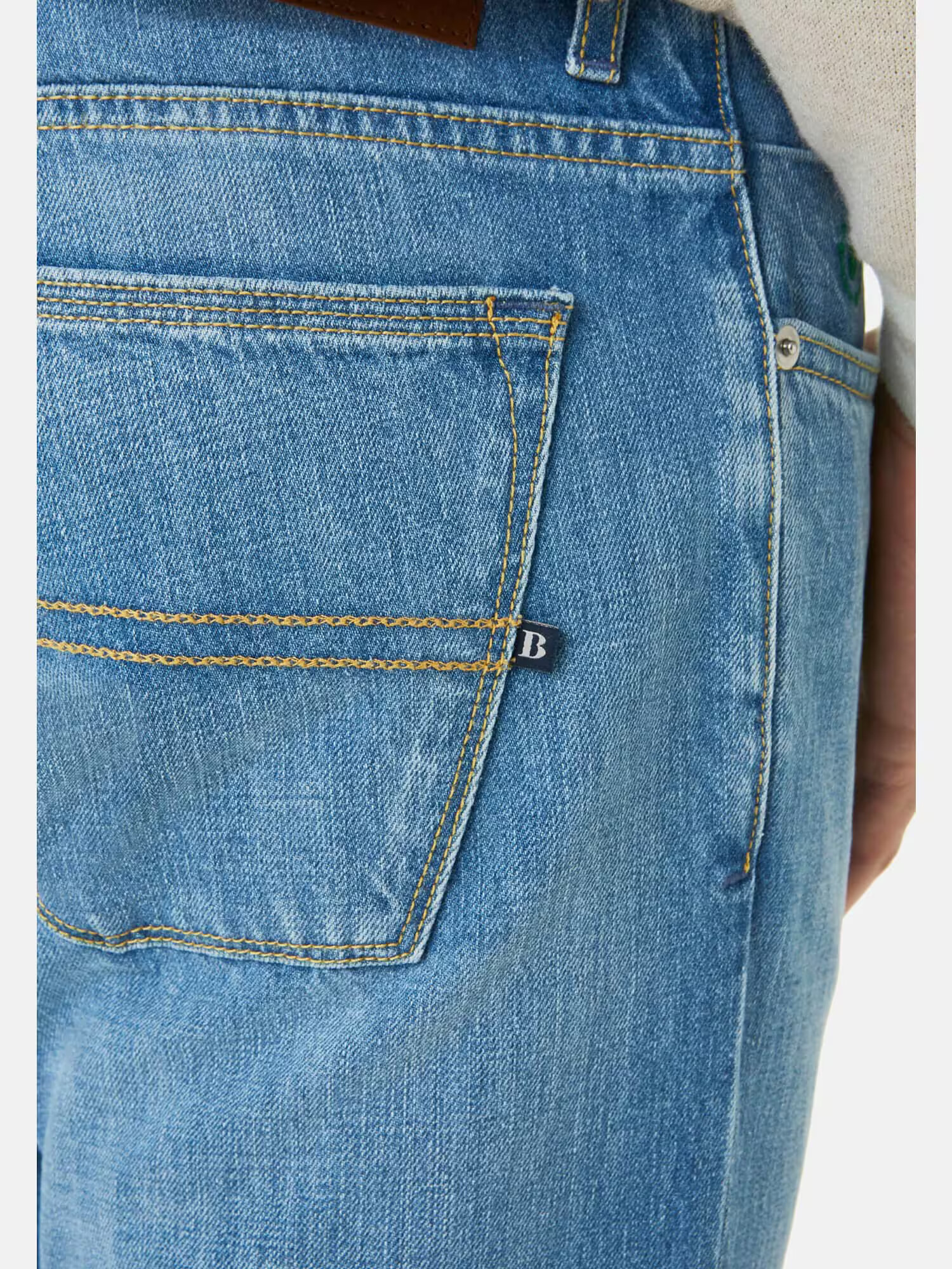 Boggi Milano Jeans albastru deschis - Pled.ro