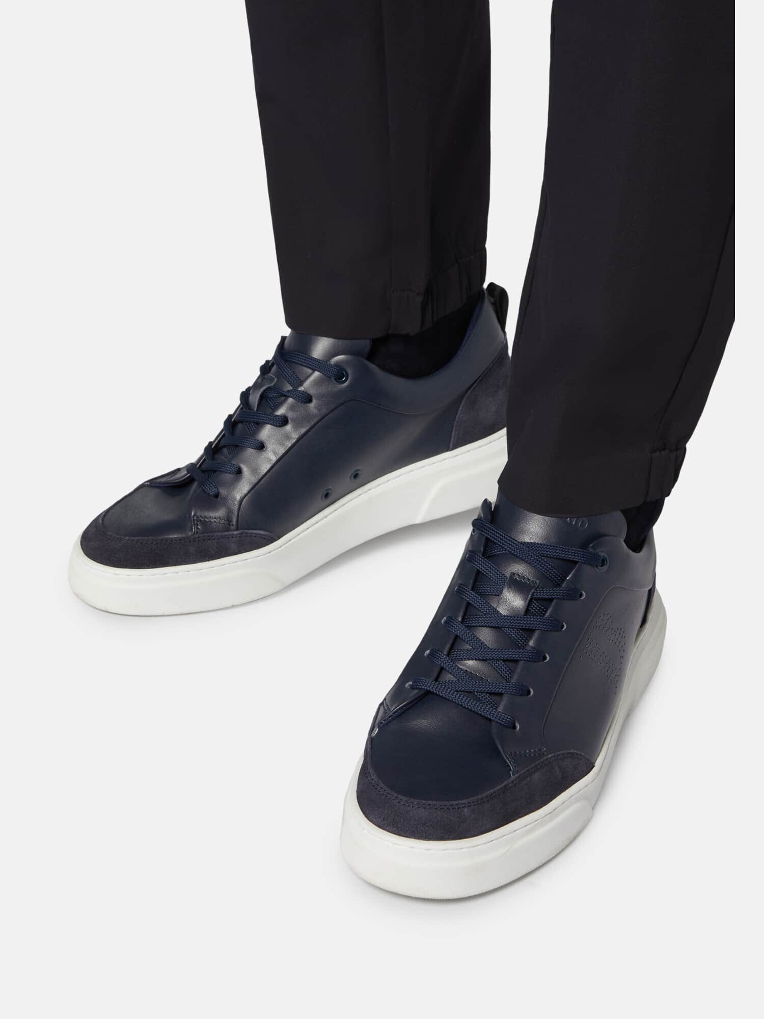 Boggi Milano Sneaker low bleumarin - Pled.ro