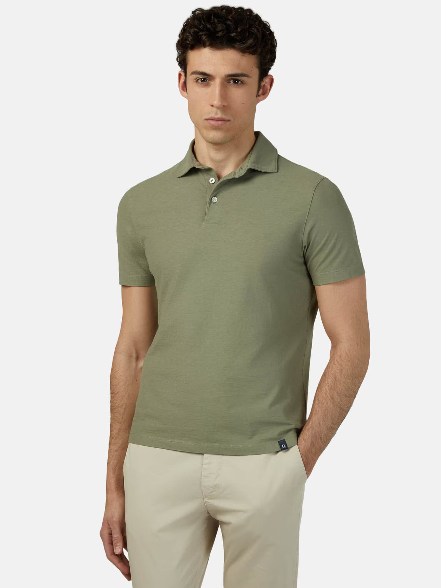 Boggi Milano Tricou verde - Pled.ro