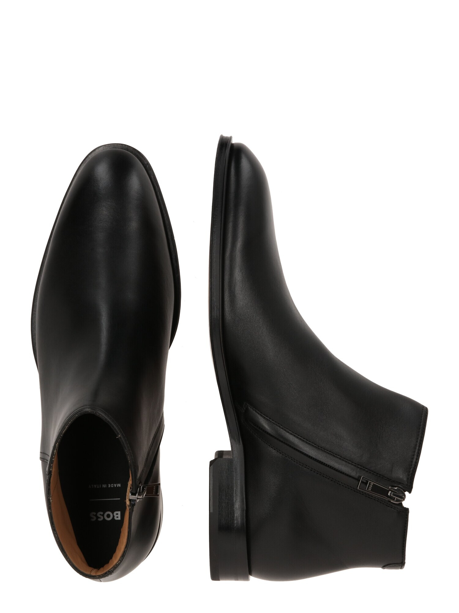 BOSS Black Botine 'Derrek' negru - Pled.ro