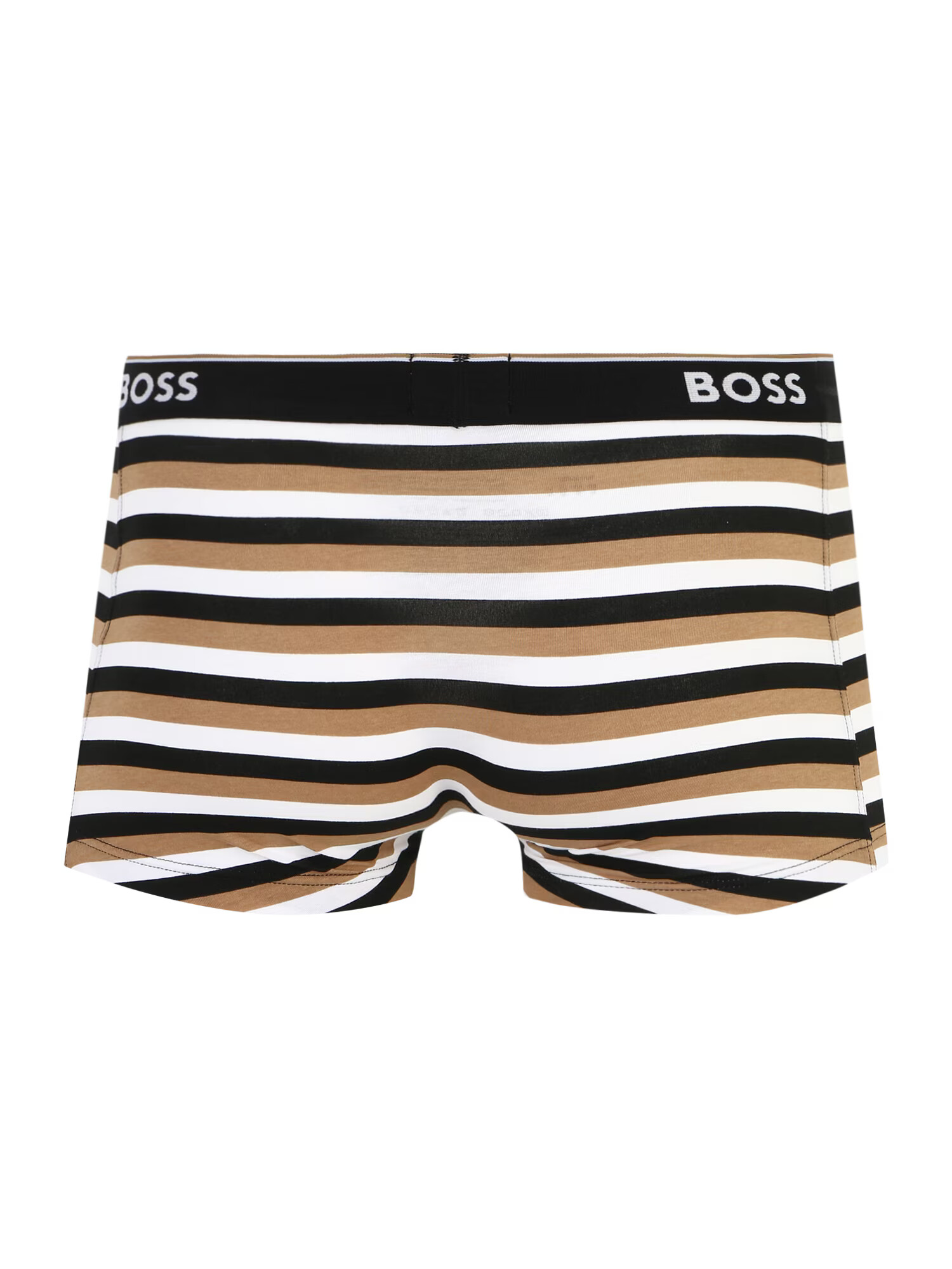 BOSS Black Boxeri bej / gri deschis / negru / alb - Pled.ro