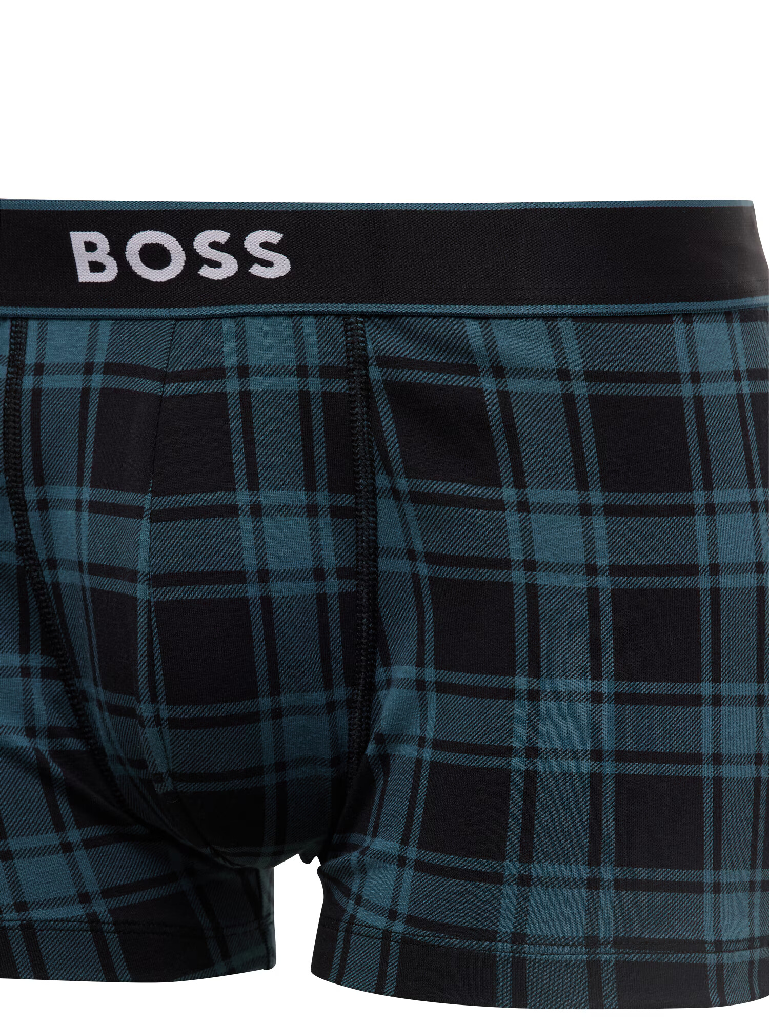 BOSS Black Boxeri bleumarin / turcoaz - Pled.ro