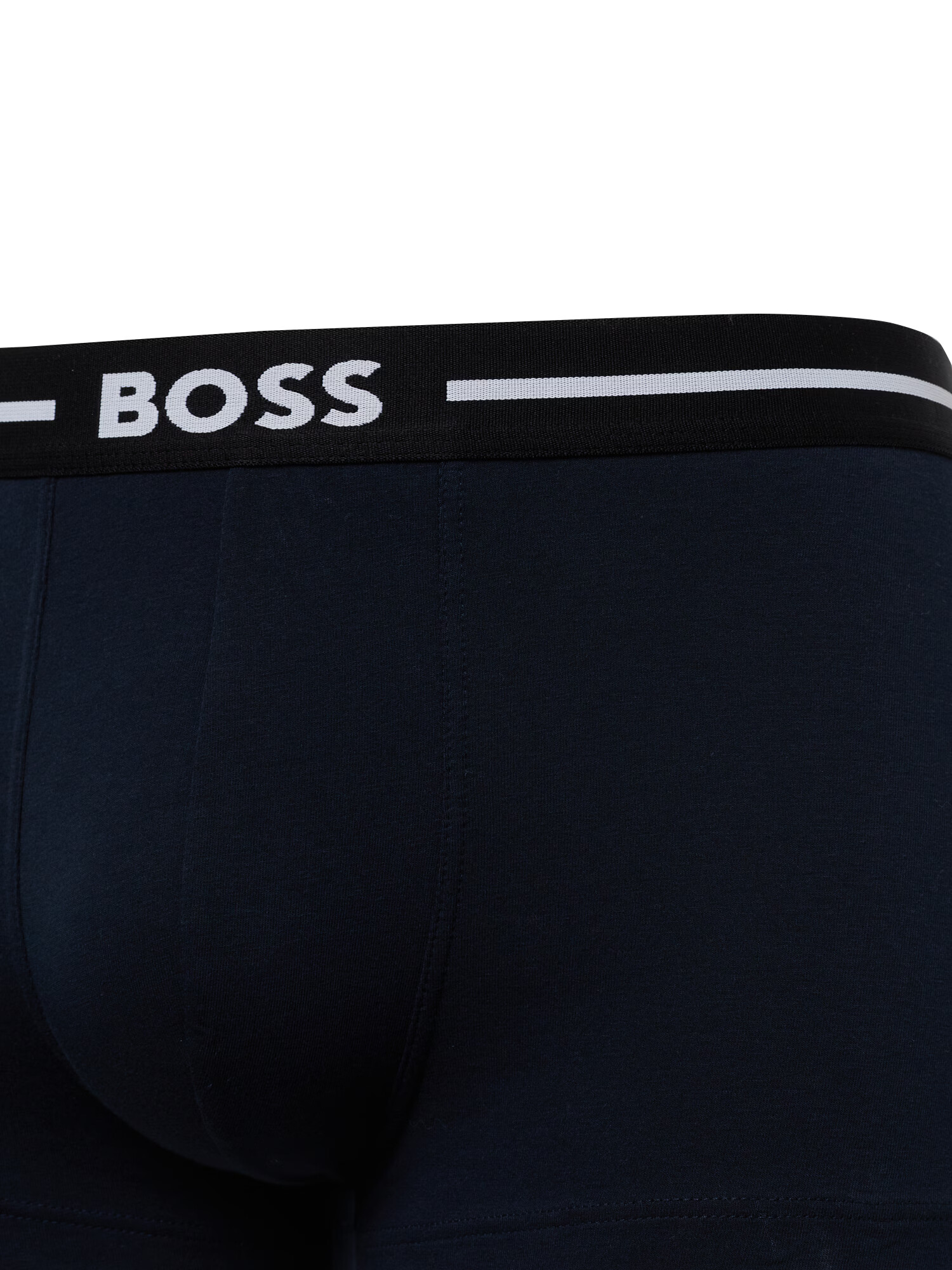 BOSS Black Boxeri 'Bold' bleumarin / negru / alb - Pled.ro