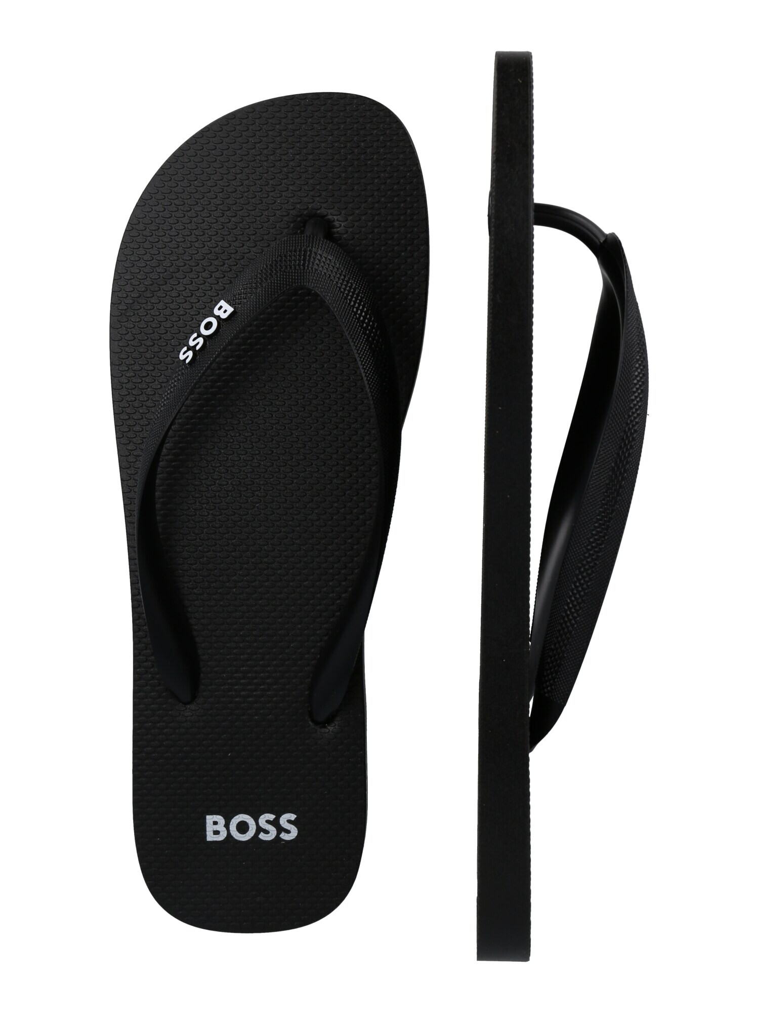 BOSS Black Flip-flops 'Pacific' negru / alb - Pled.ro