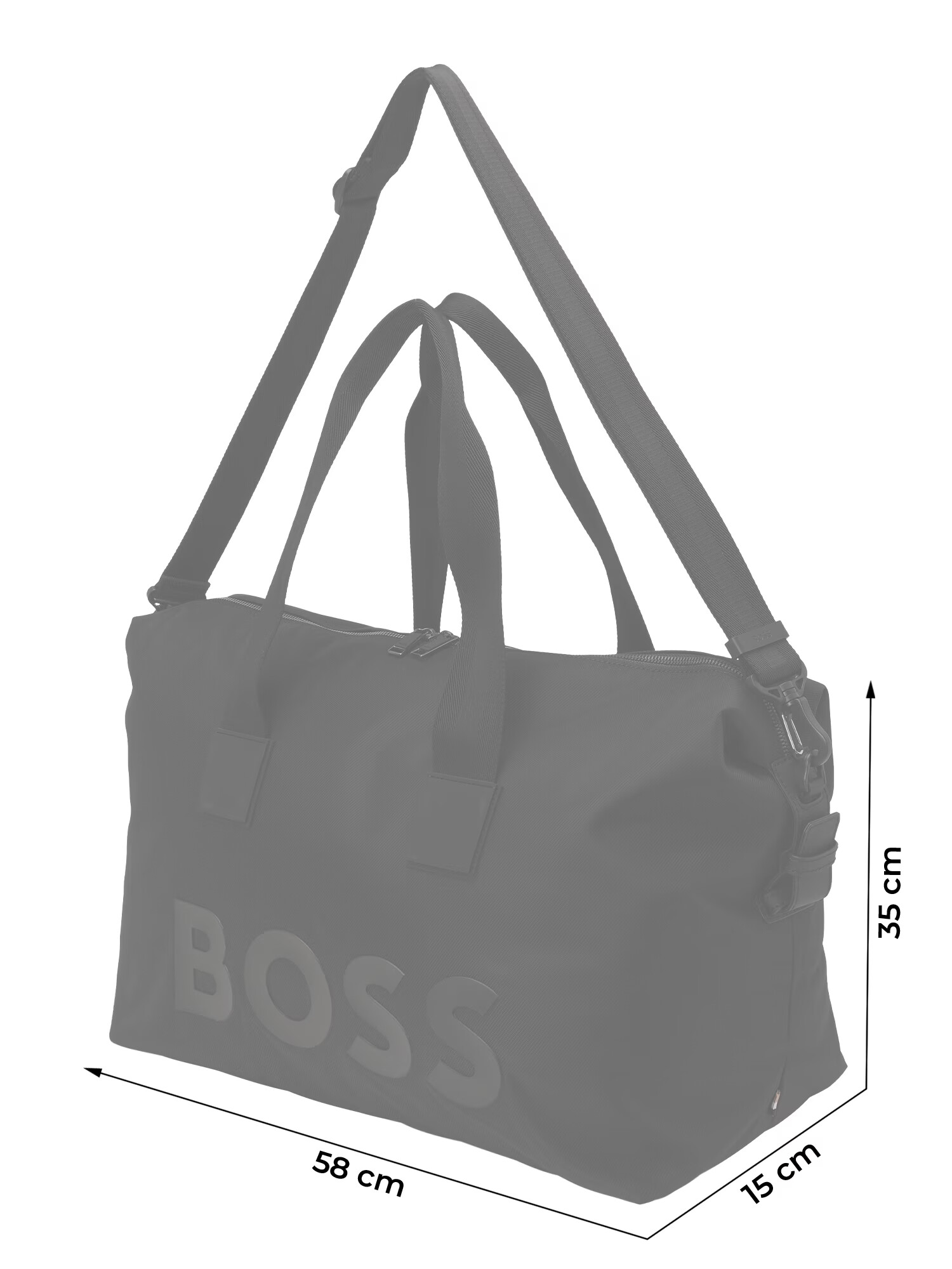 BOSS Black Geantă de weekend negru - Pled.ro