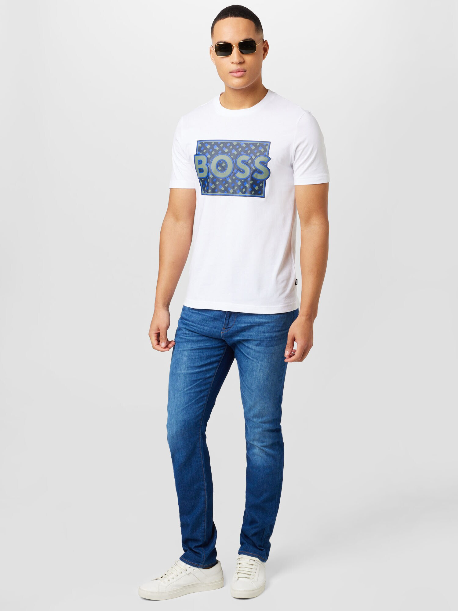 BOSS Black Jeans 'Delaware' albastru denim - Pled.ro