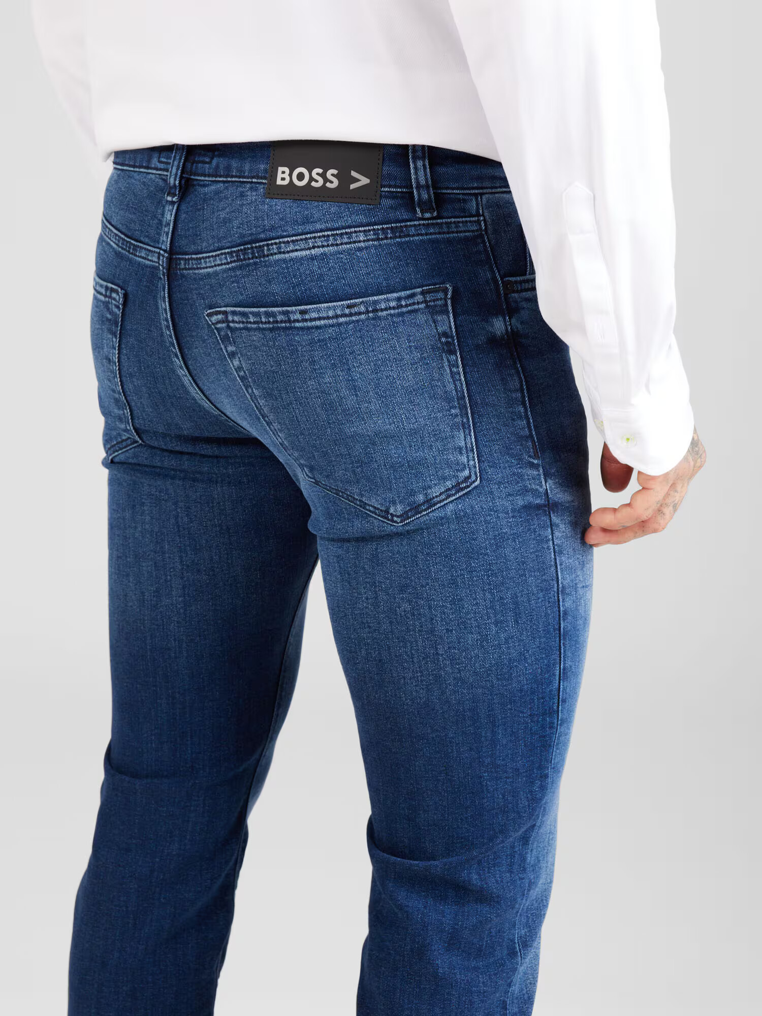 BOSS Black Jeans 'Maine3' bleumarin - Pled.ro