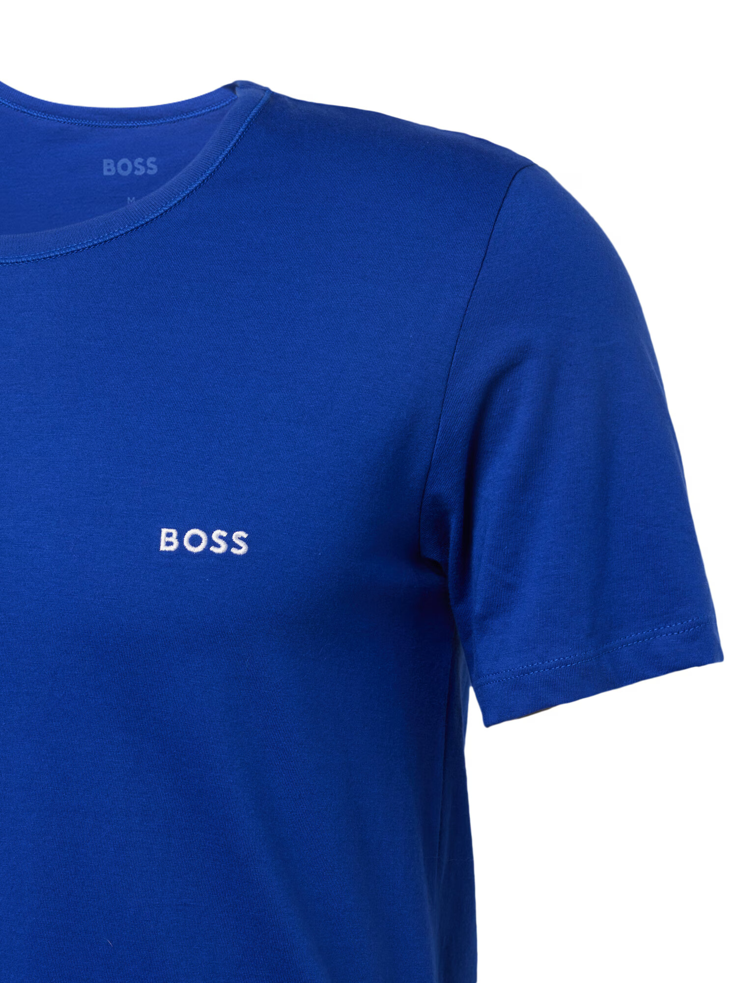 BOSS Black Maiou albastru / bleumarin / negru / alb - Pled.ro