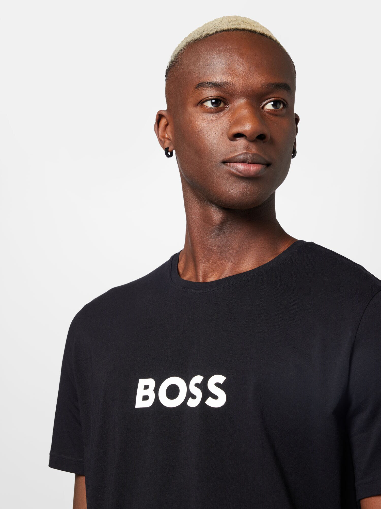 BOSS Black Maiou 'Easy' negru / alb - Pled.ro