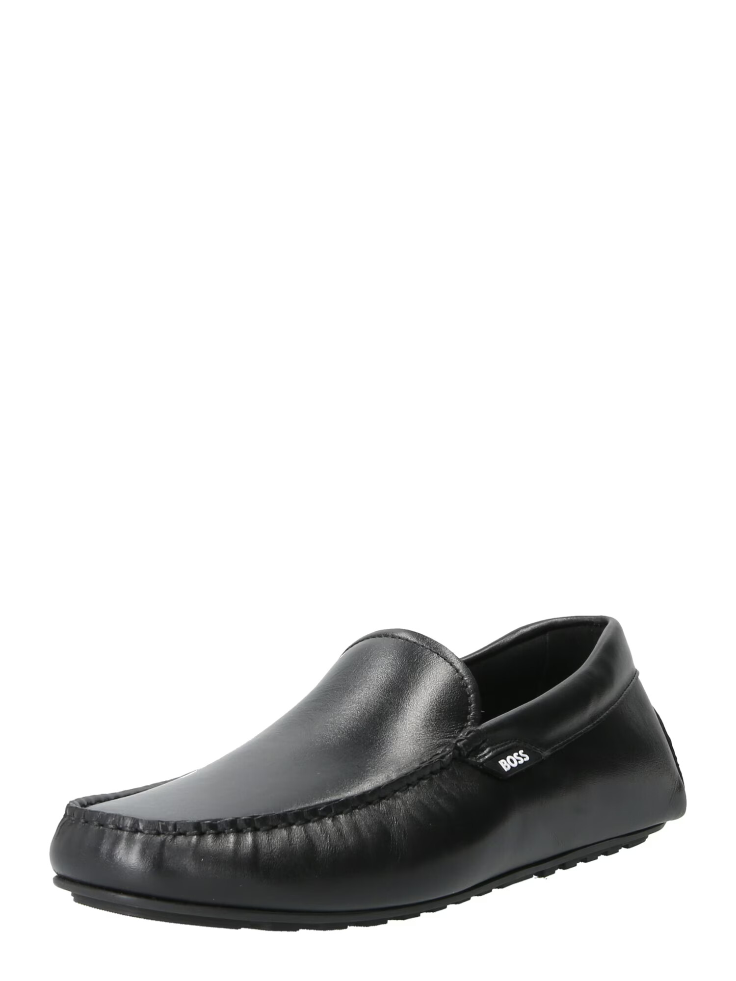 BOSS Black Mocasini 'Noel' negru / alb - Pled.ro