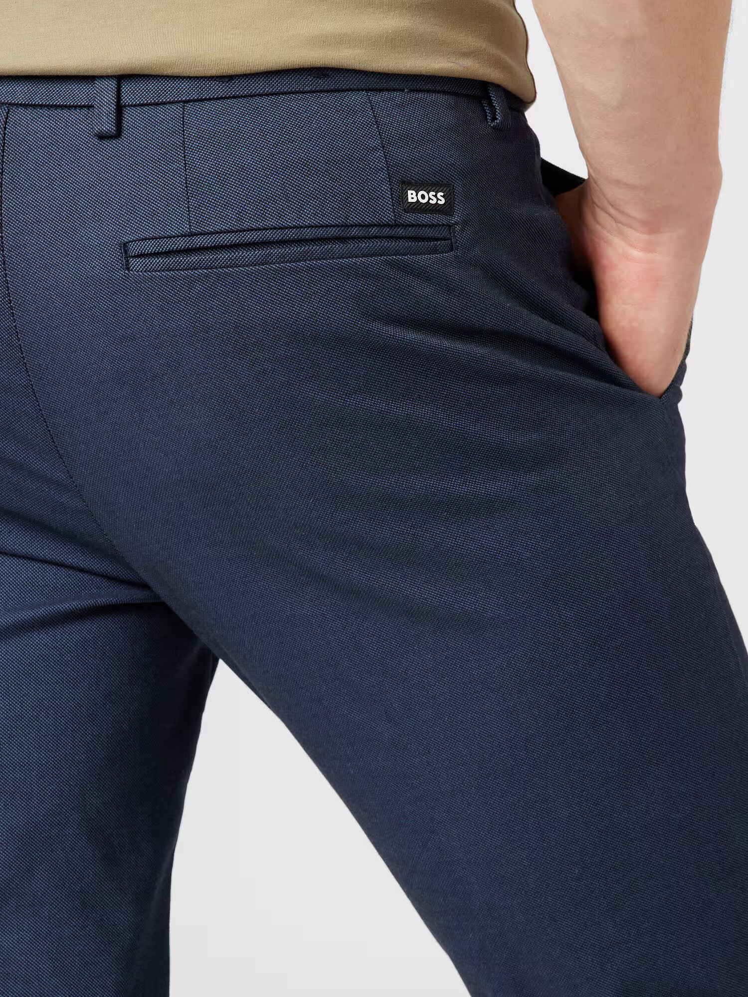 BOSS Black Pantaloni eleganți 'Kaito1' bleumarin - Pled.ro