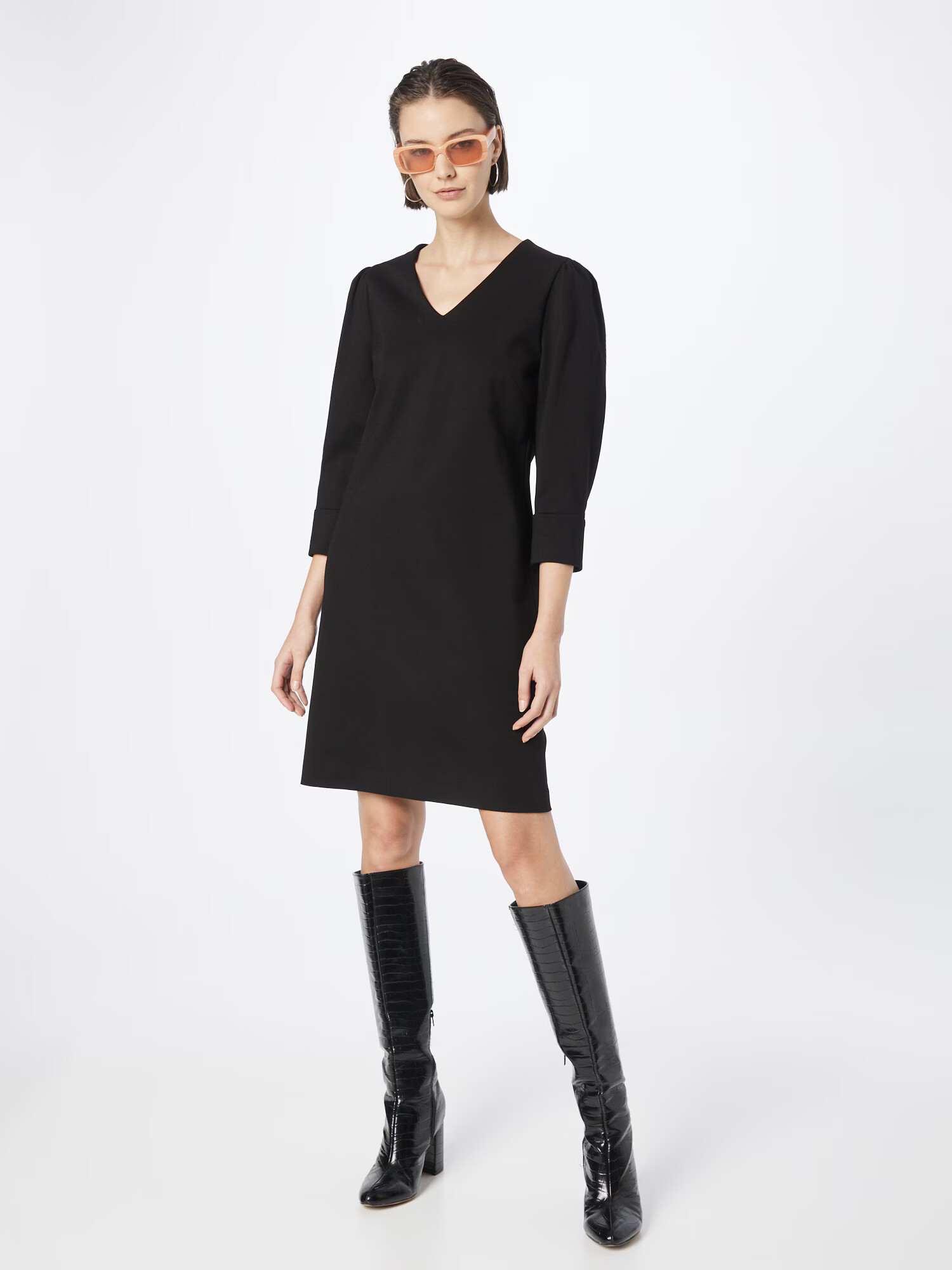 BOSS Black Rochie 'Distany' negru - Pled.ro