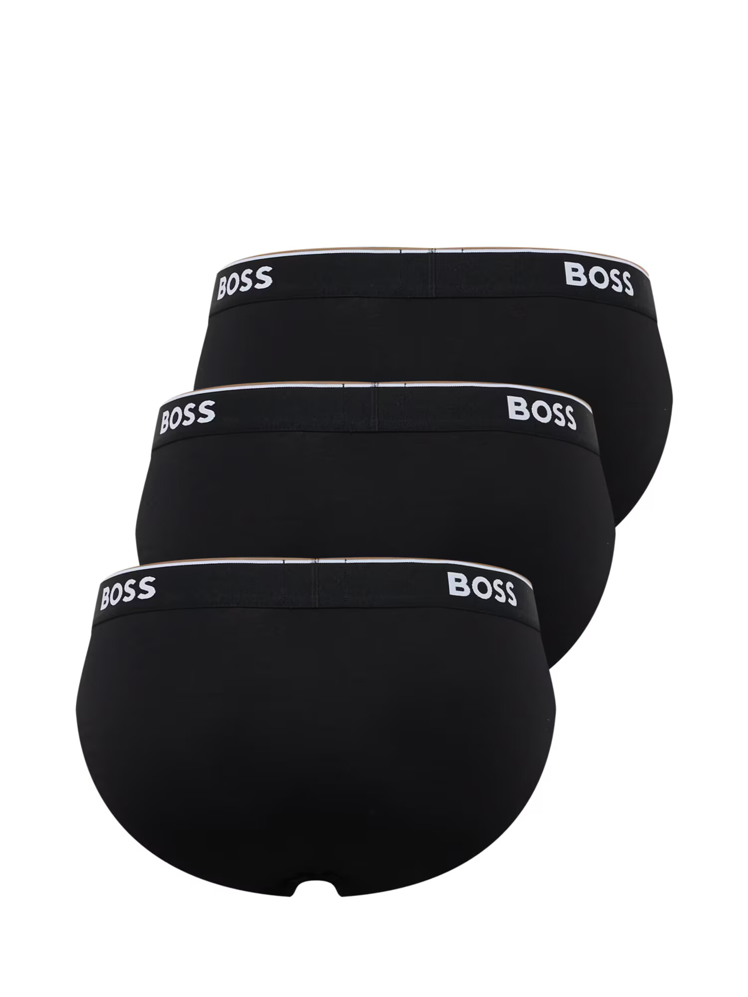 BOSS Orange Slip 'BRIEF 3P POWER' bej / negru / alb - Pled.ro