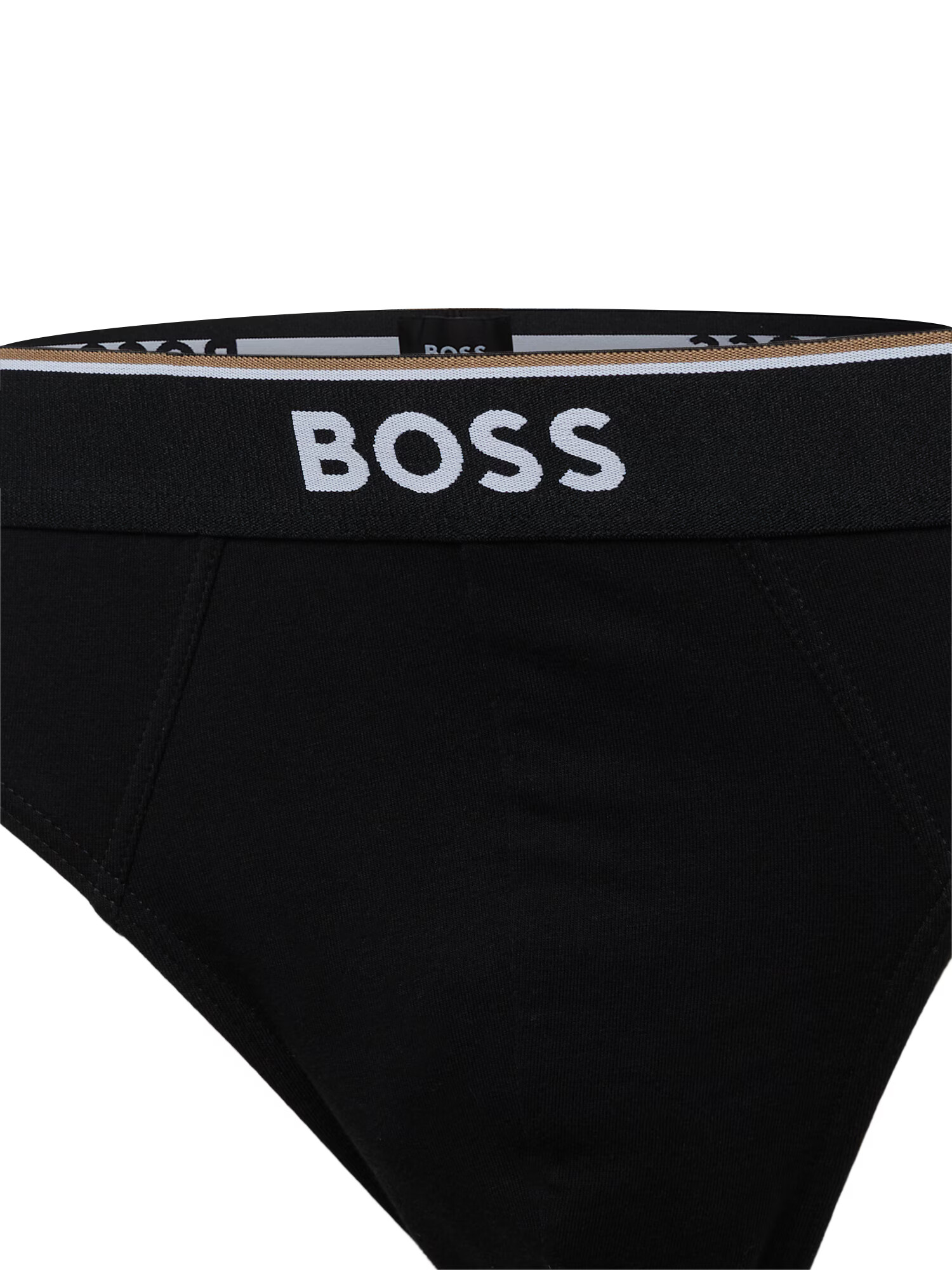 BOSS Orange Slip 'BRIEF 3P POWER' bej / negru / alb - Pled.ro