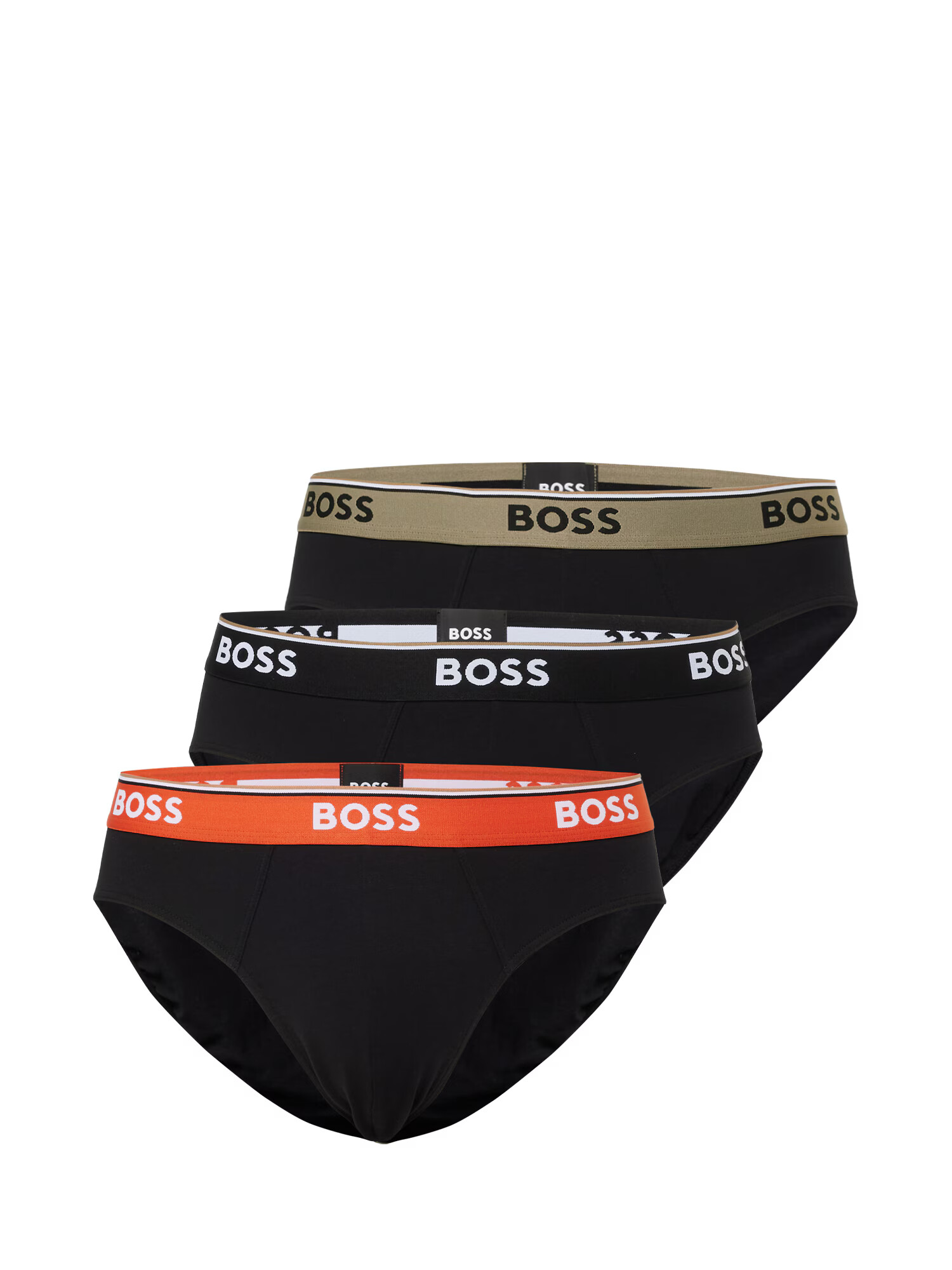 BOSS Black Slip sepie / portocaliu homar / negru / alb - Pled.ro