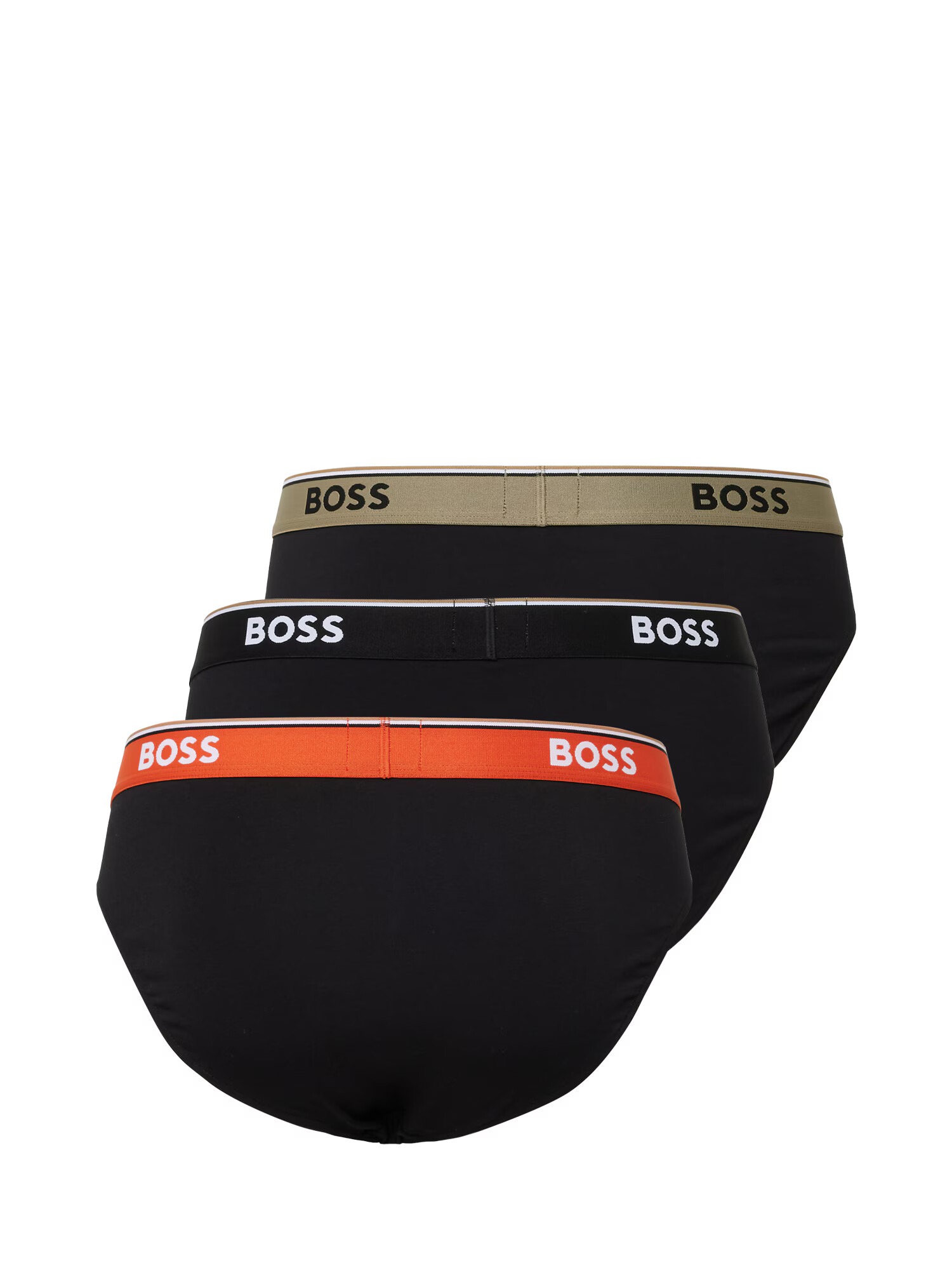 BOSS Black Slip sepie / portocaliu homar / negru / alb - Pled.ro