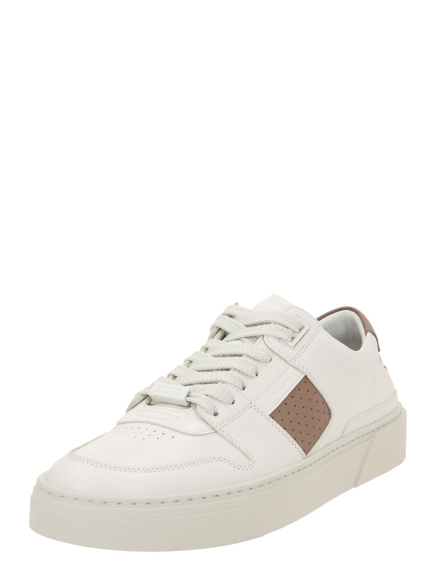 BOSS Black Sneaker low 'Gary Tenn' bej închis / alb - Pled.ro