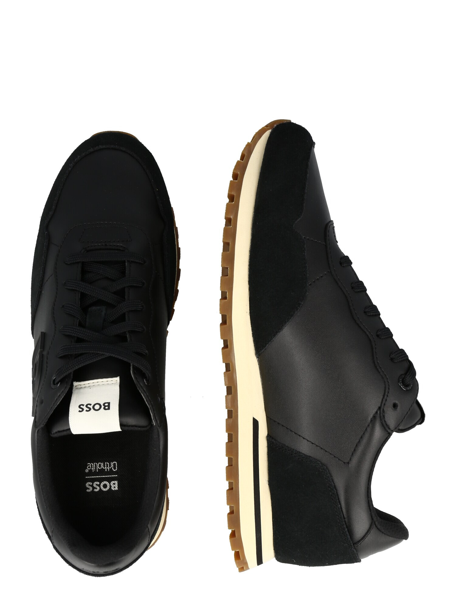 BOSS Black Sneaker low 'Parkour-L' negru / alb - Pled.ro