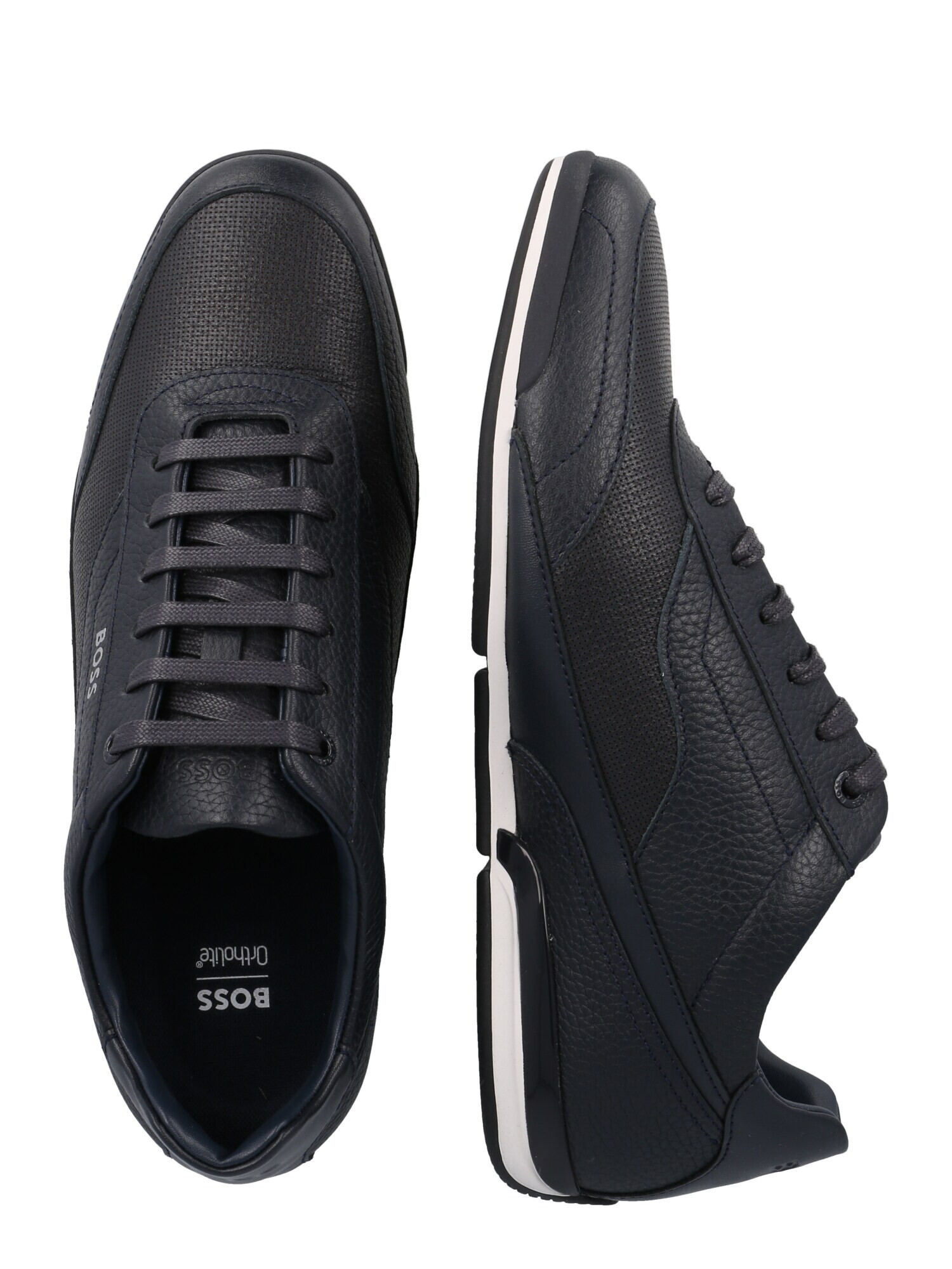 BOSS Black Sneaker low 'Saturn' albastru închis - Pled.ro