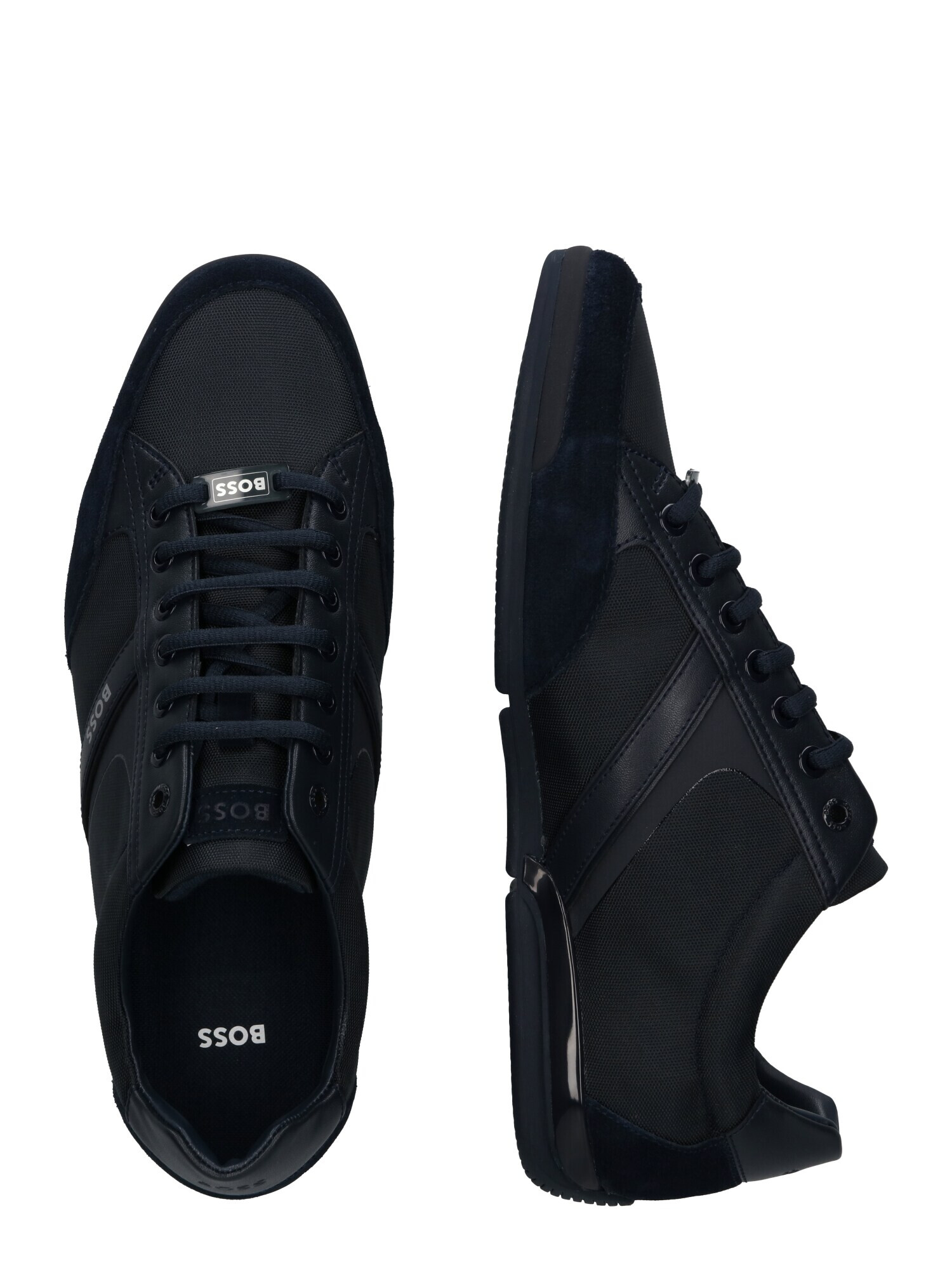 BOSS Black Sneaker low 'Saturn' albastru noapte - Pled.ro