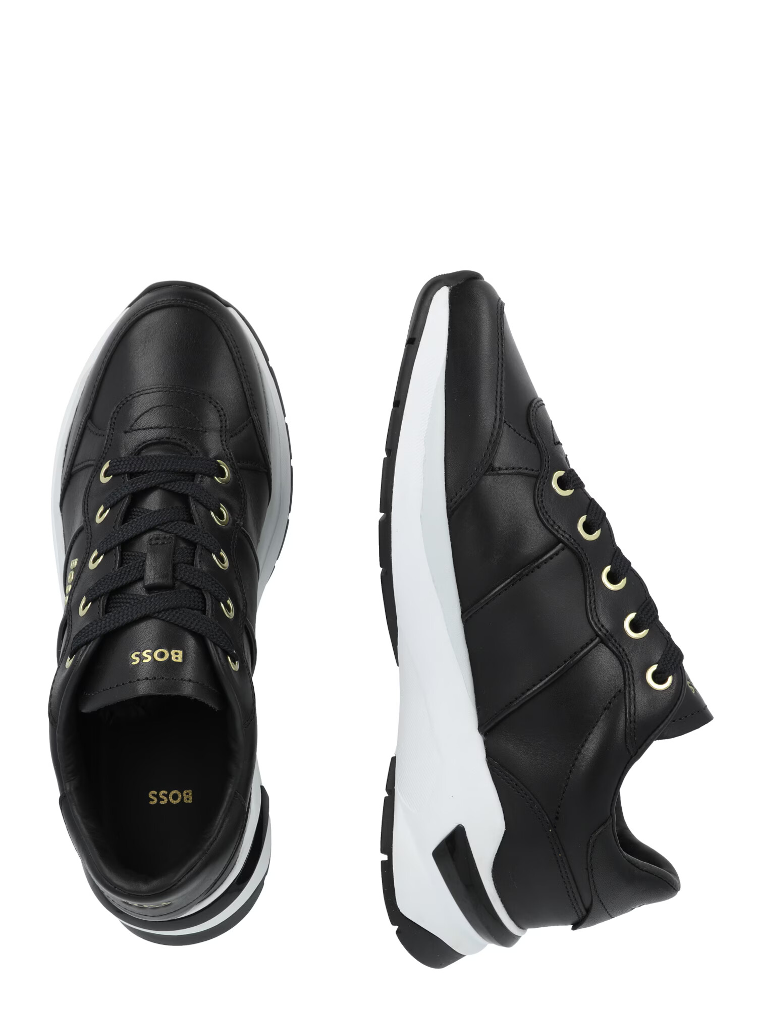 BOSS Black Sneaker low 'Skylar' auriu / negru - Pled.ro