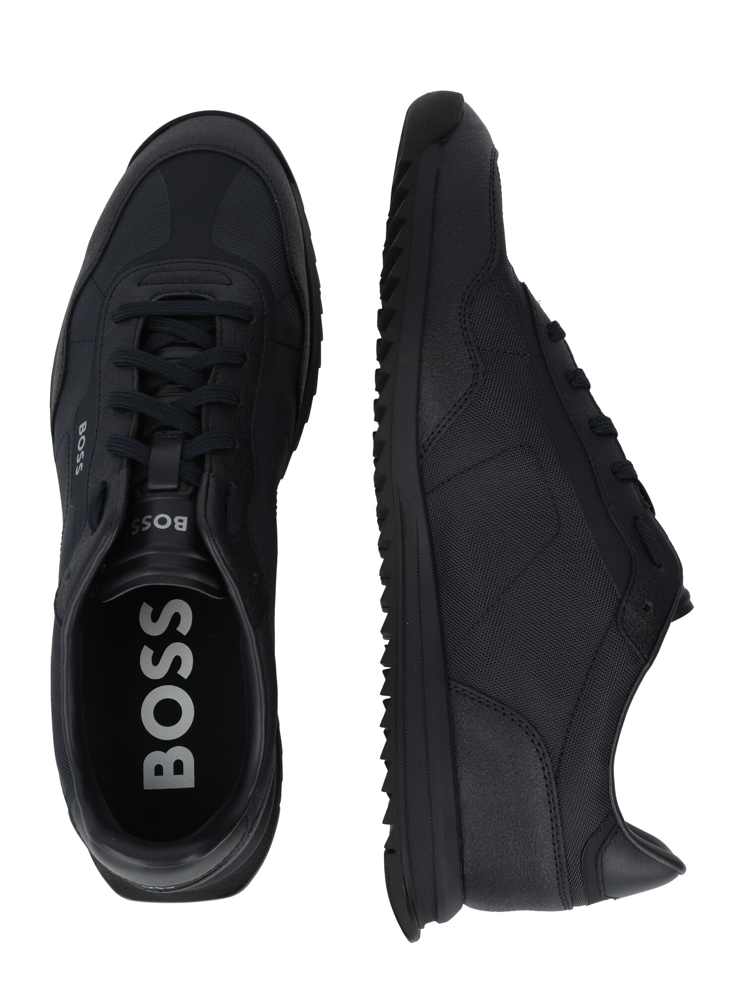 BOSS Black Sneaker low 'Zayn' bleumarin / albastru închis / alb - Pled.ro