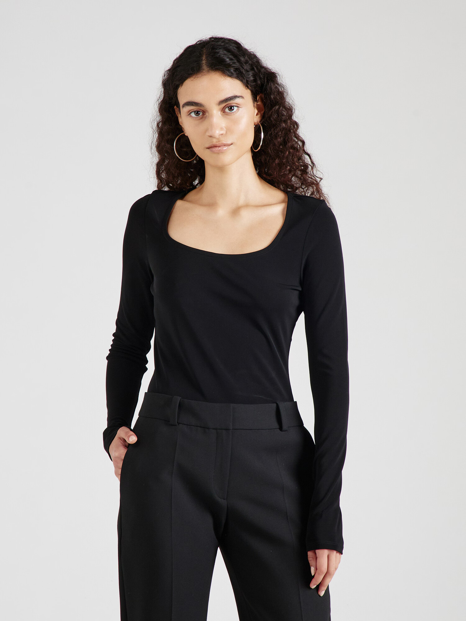 BOSS Black Tricou 'Etacha' negru - Pled.ro