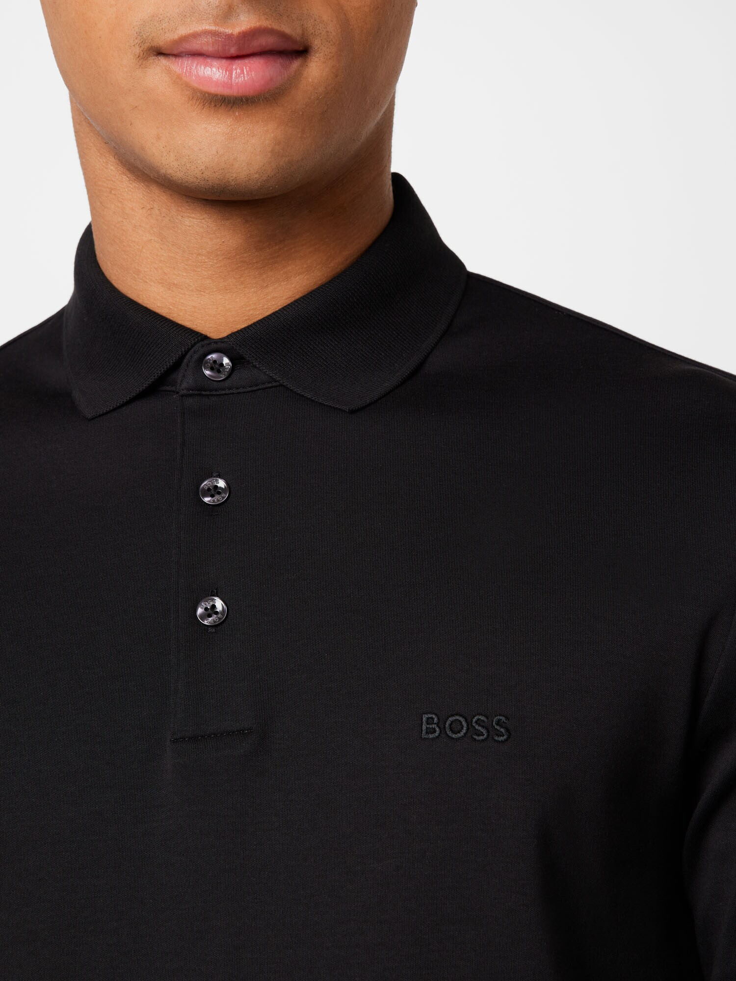 BOSS Black Tricou 'Pado 30' negru - Pled.ro