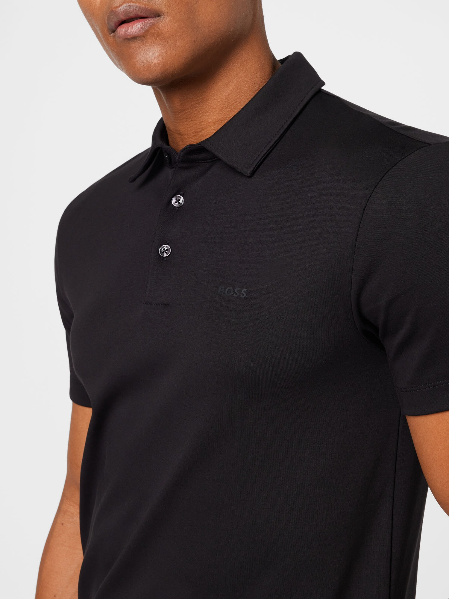 BOSS Black Tricou 'Palosh' negru - Pled.ro