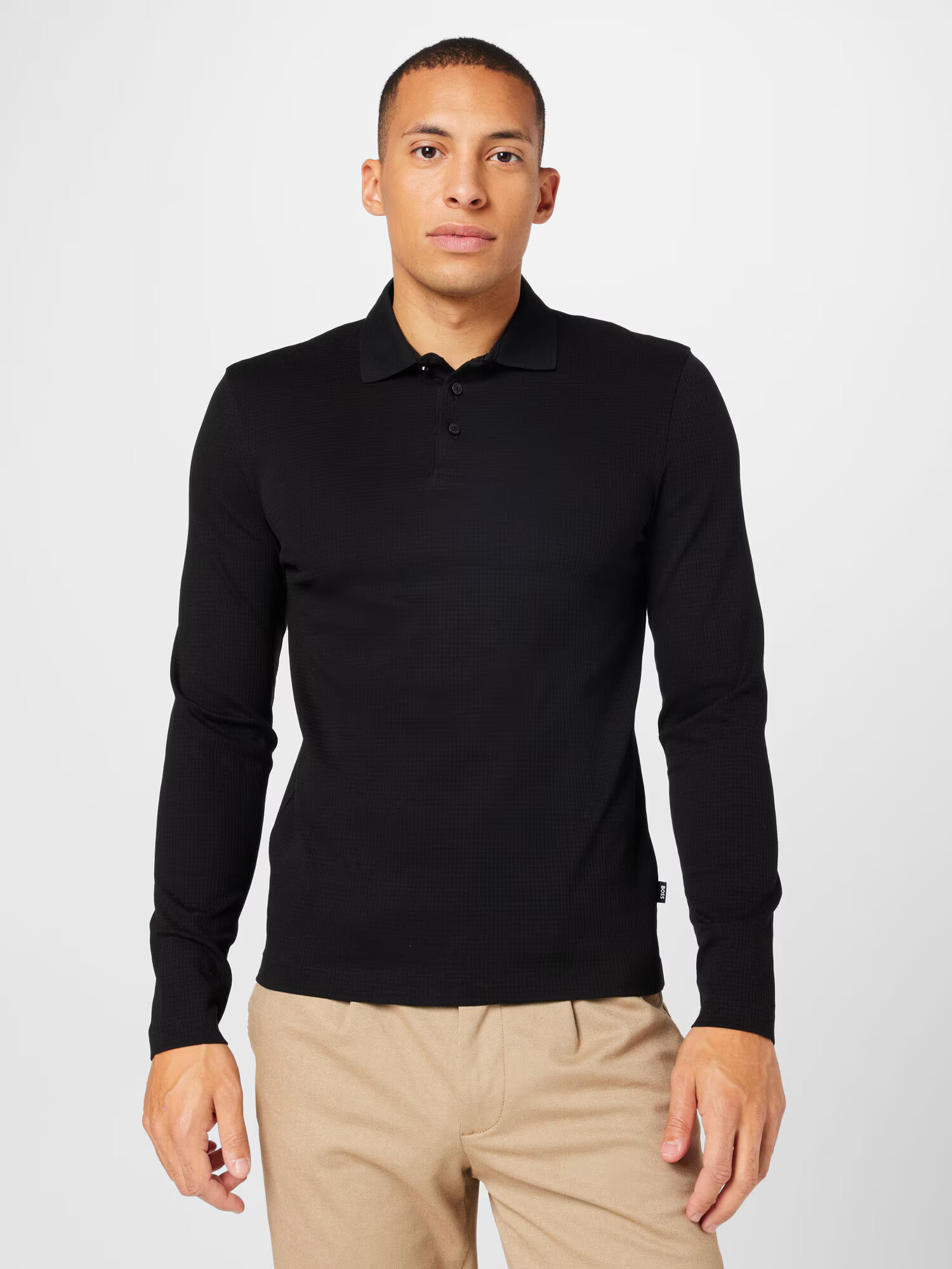 BOSS Black Tricou 'Pleins' negru - Pled.ro