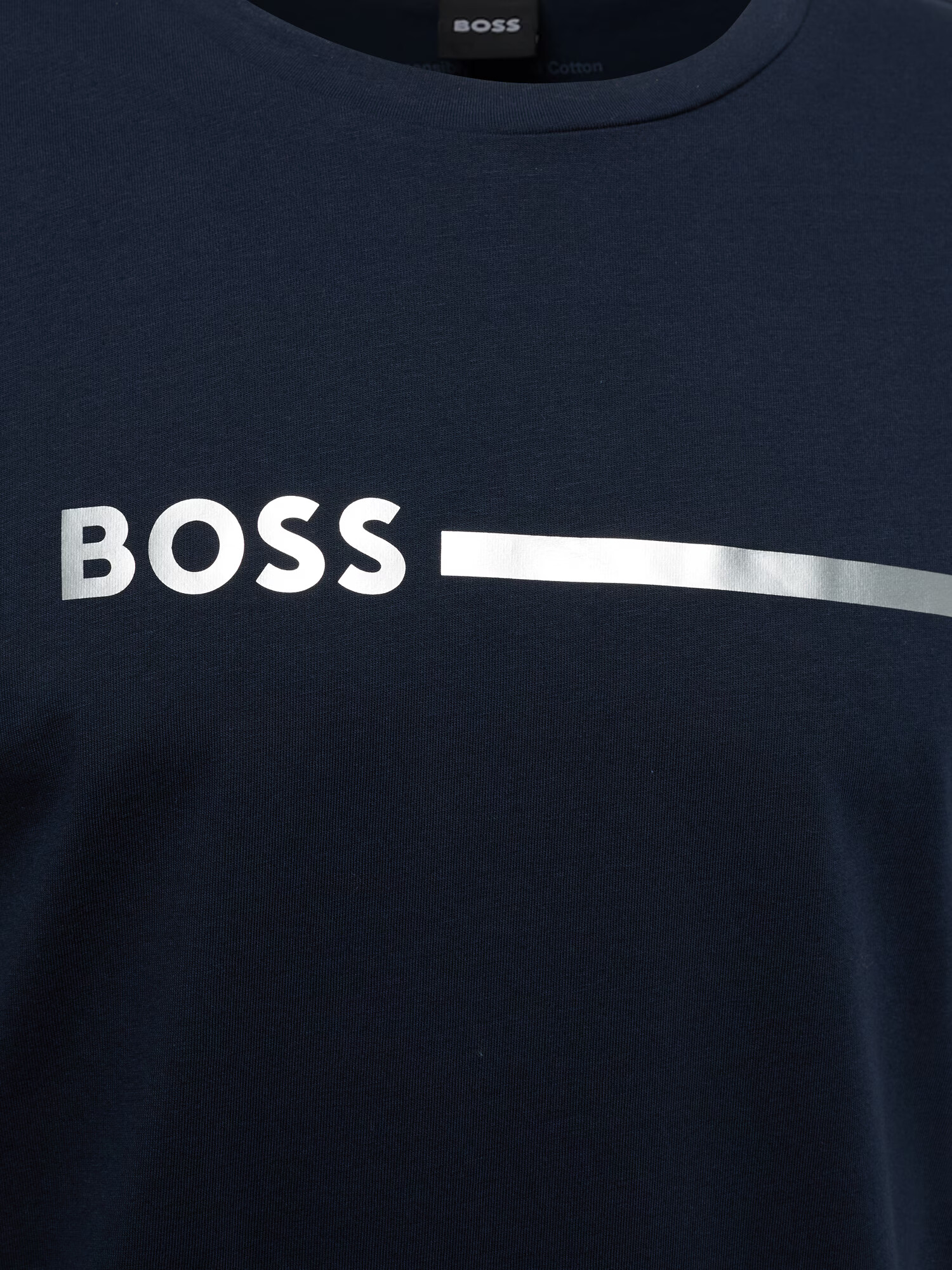 BOSS Black Tricou 'Special' bleumarin / argintiu - Pled.ro